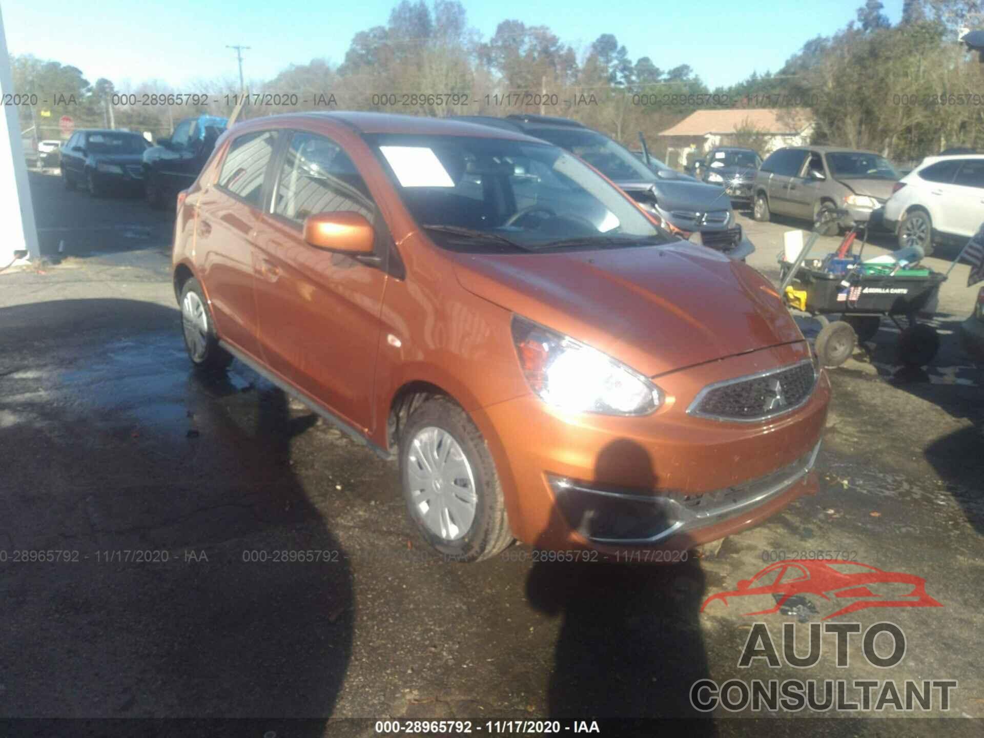 MITSUBISHI MIRAGE 2019 - ML32A3HJ3KH008976