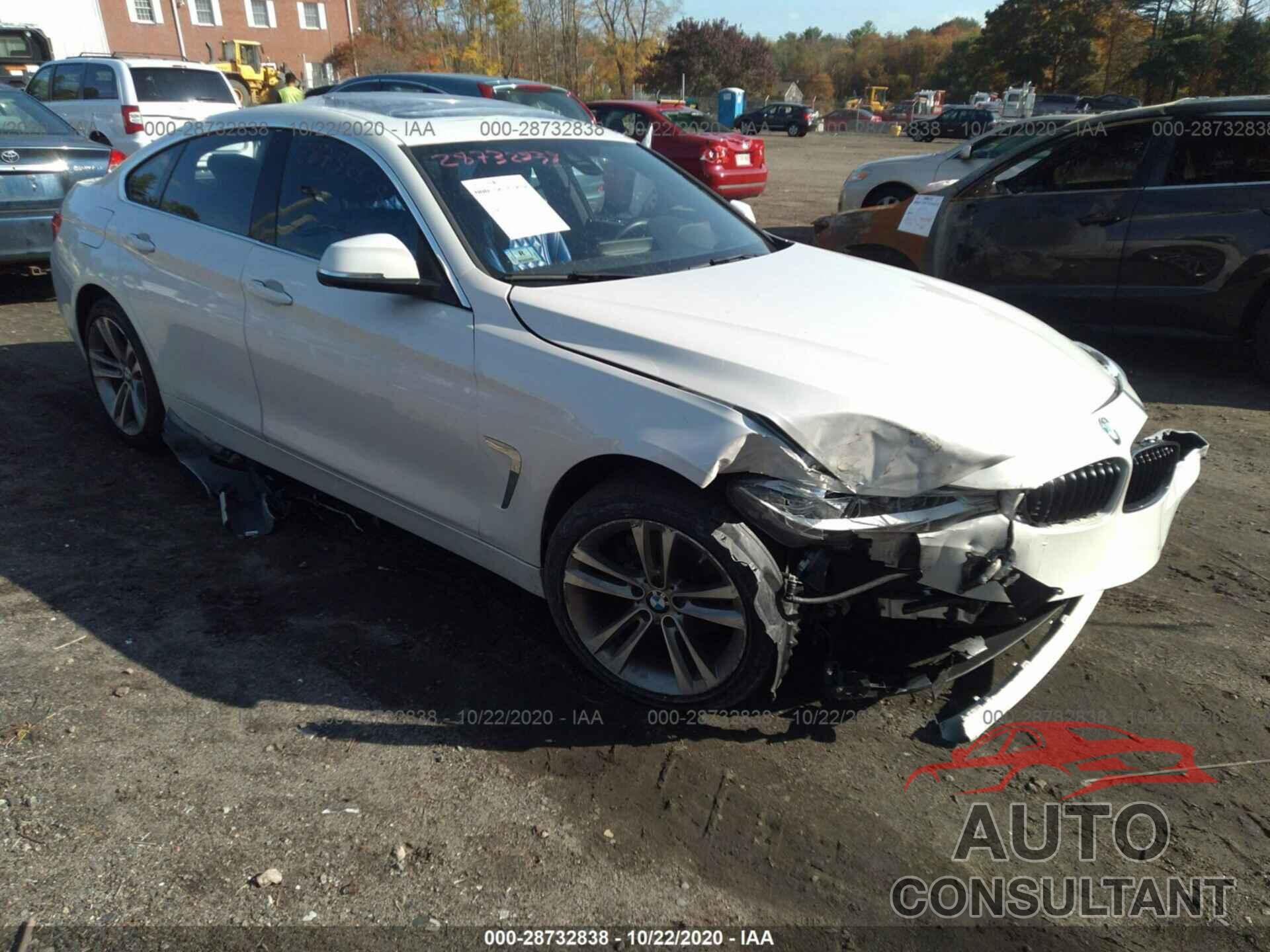 BMW 4 SERIES 2016 - WBA4C9C57GG137603