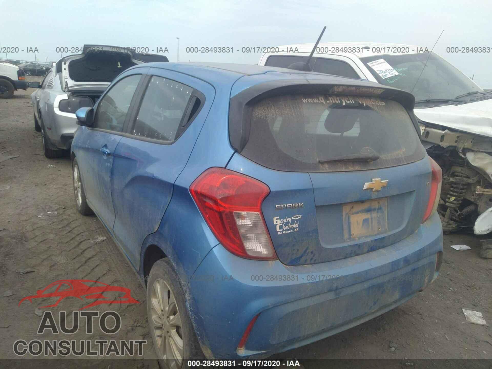 CHEVROLET SPARK 2017 - KL8CD6SA2HC762341