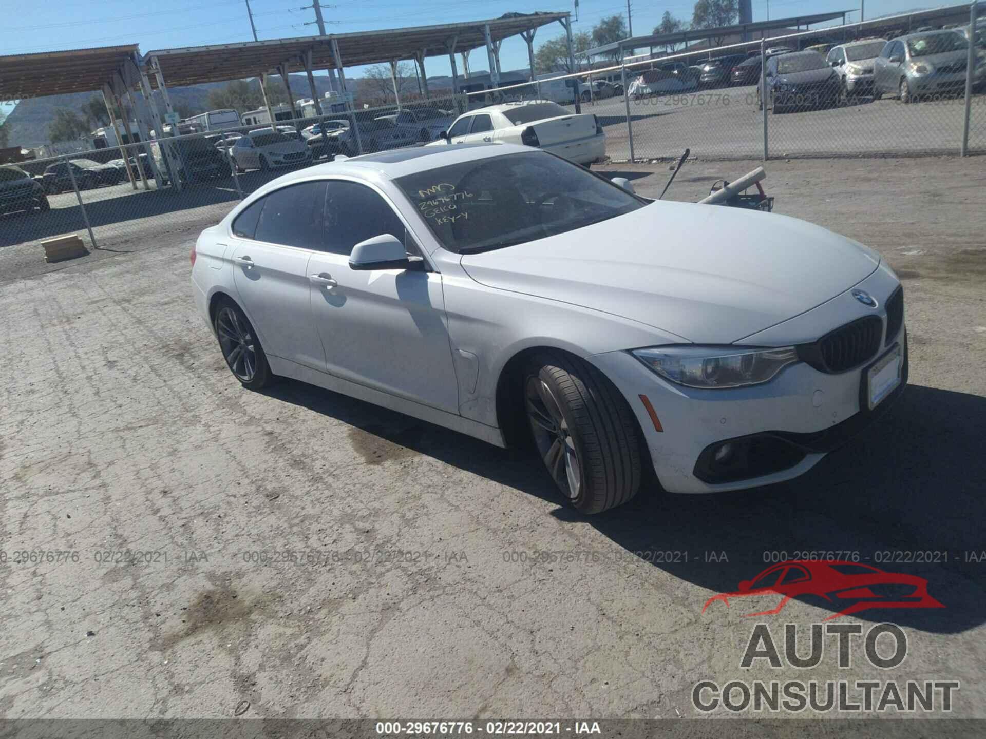 BMW 4 SERIES 2016 - WBA4A9C58GG505003