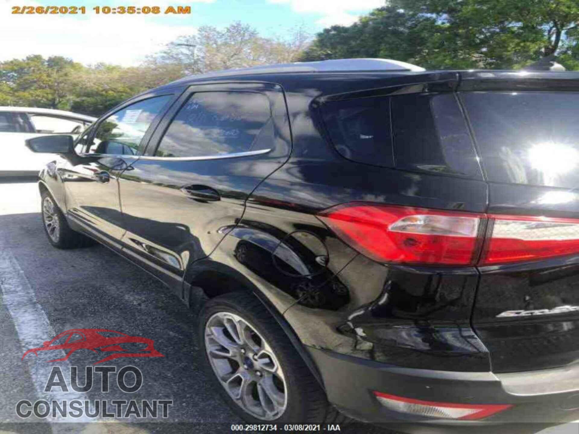 FORD ECOSPORT 2019 - MAJ6S3KL3KC267671