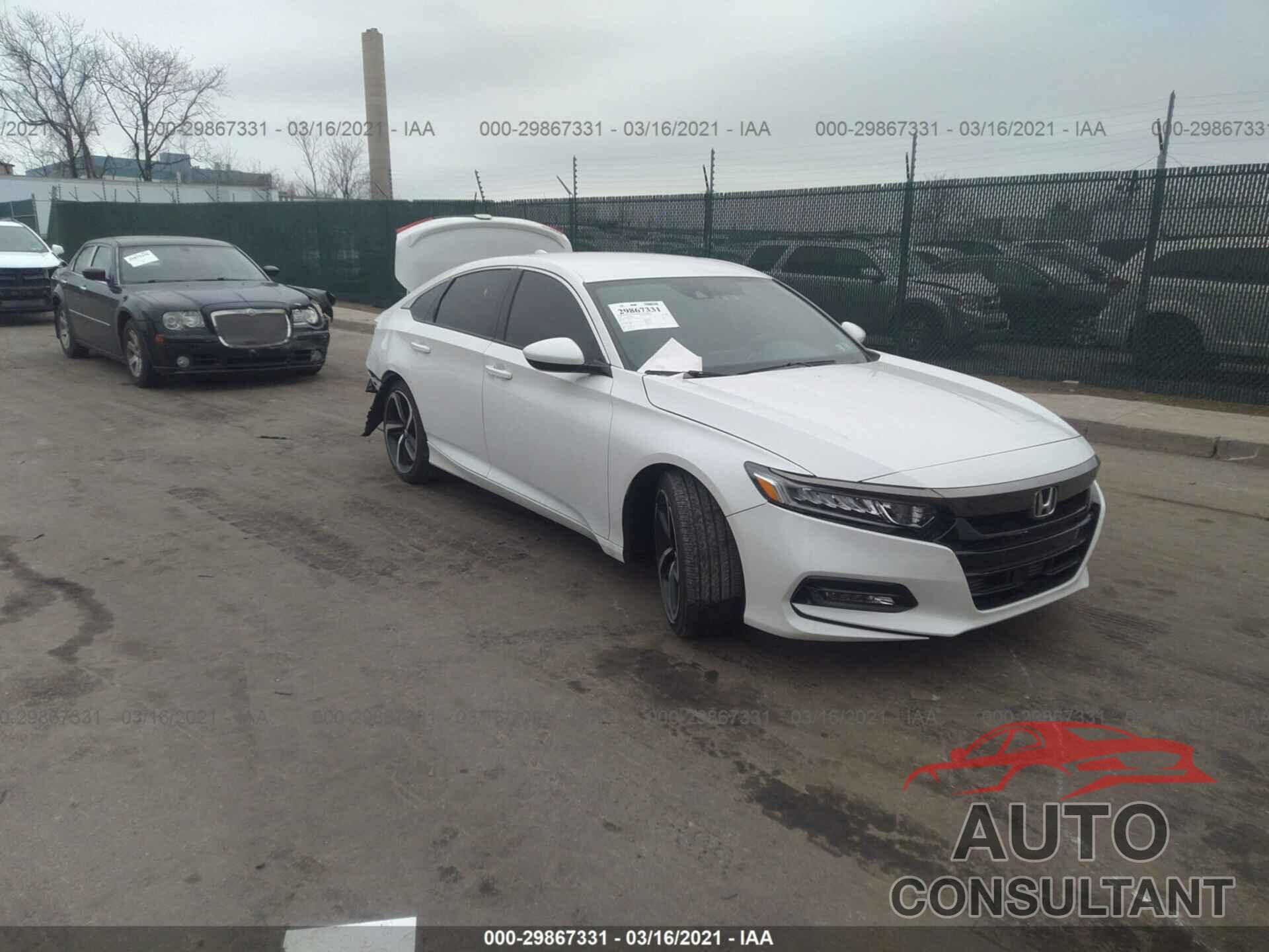 HONDA ACCORD SEDAN 2020 - 1HGCV1F37LA014158