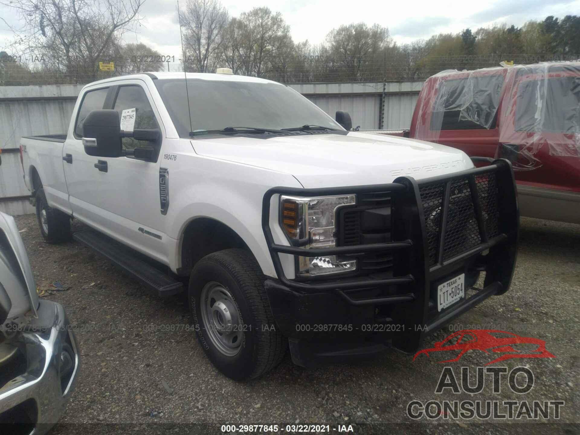 FORD SUPER DUTY F-250 SRW 2019 - 1FT7W2BTXKED56784