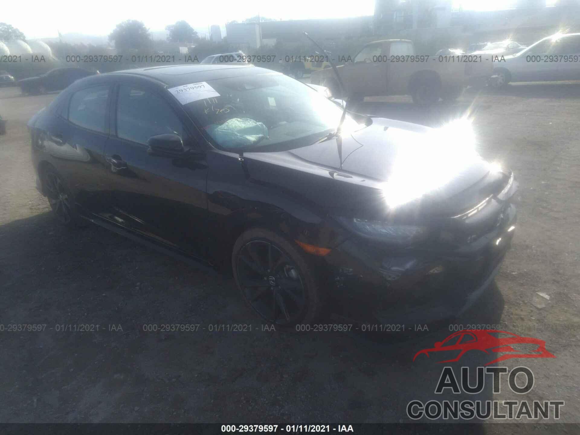HONDA CIVIC HATCHBACK 2018 - SHHFK7H92JU416231