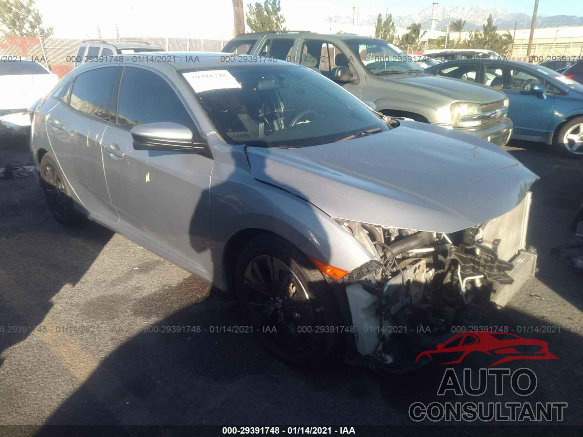 HONDA CIVIC HATCHBACK 2017 - SHHFK7H50HU404182