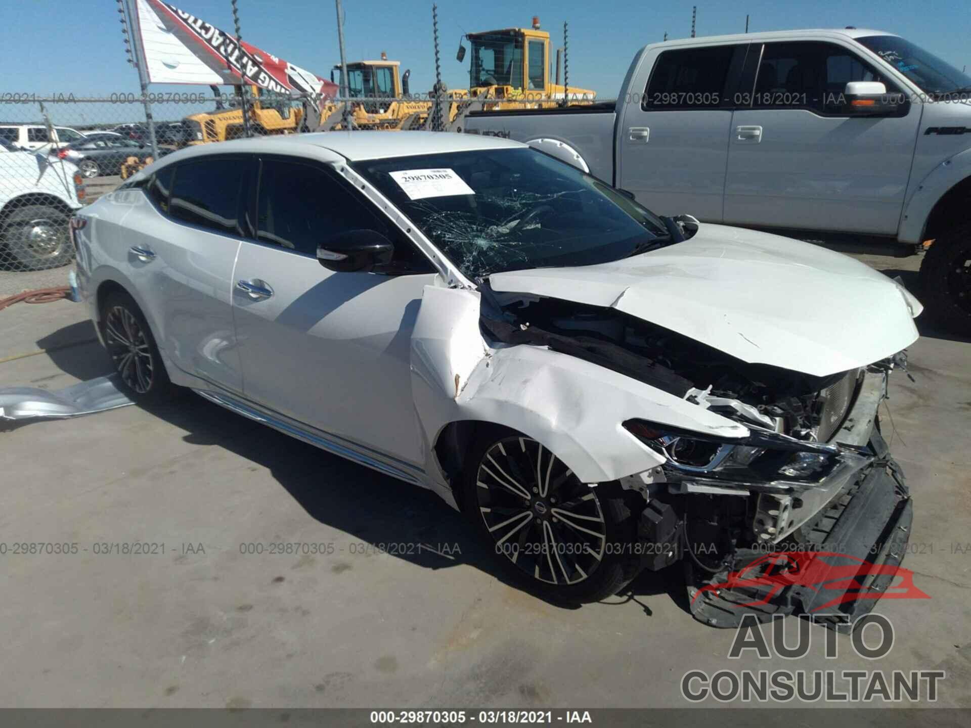 NISSAN MAXIMA 2017 - 1N4AA6AP9HC397174