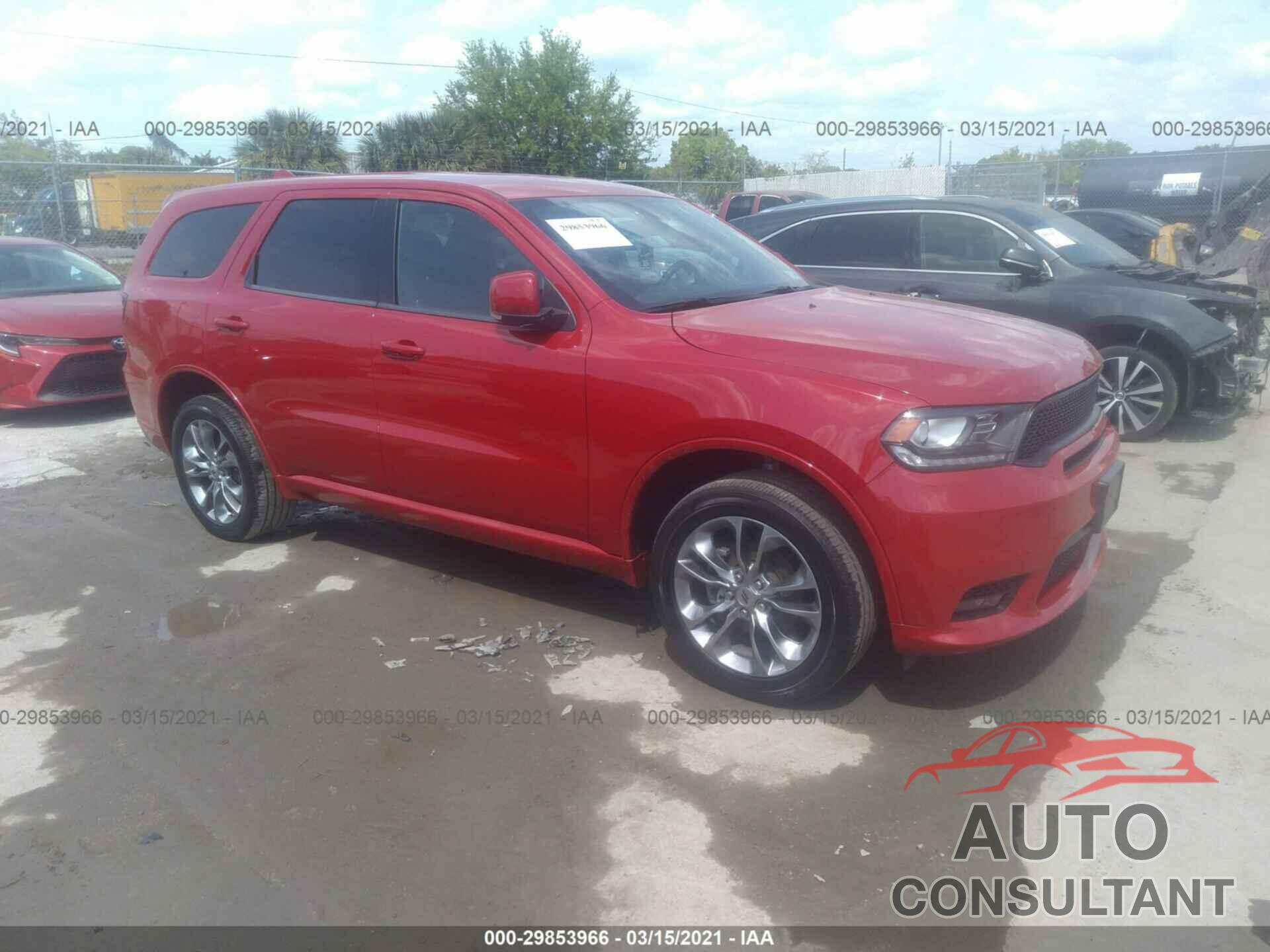 DODGE DURANGO 2019 - 1C4RDJDG3KC664092