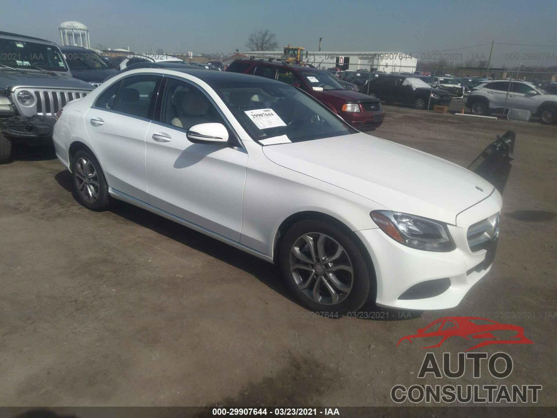 MERCEDES-BENZ C-CLASS 2016 - 55SWF4KB9GU144039