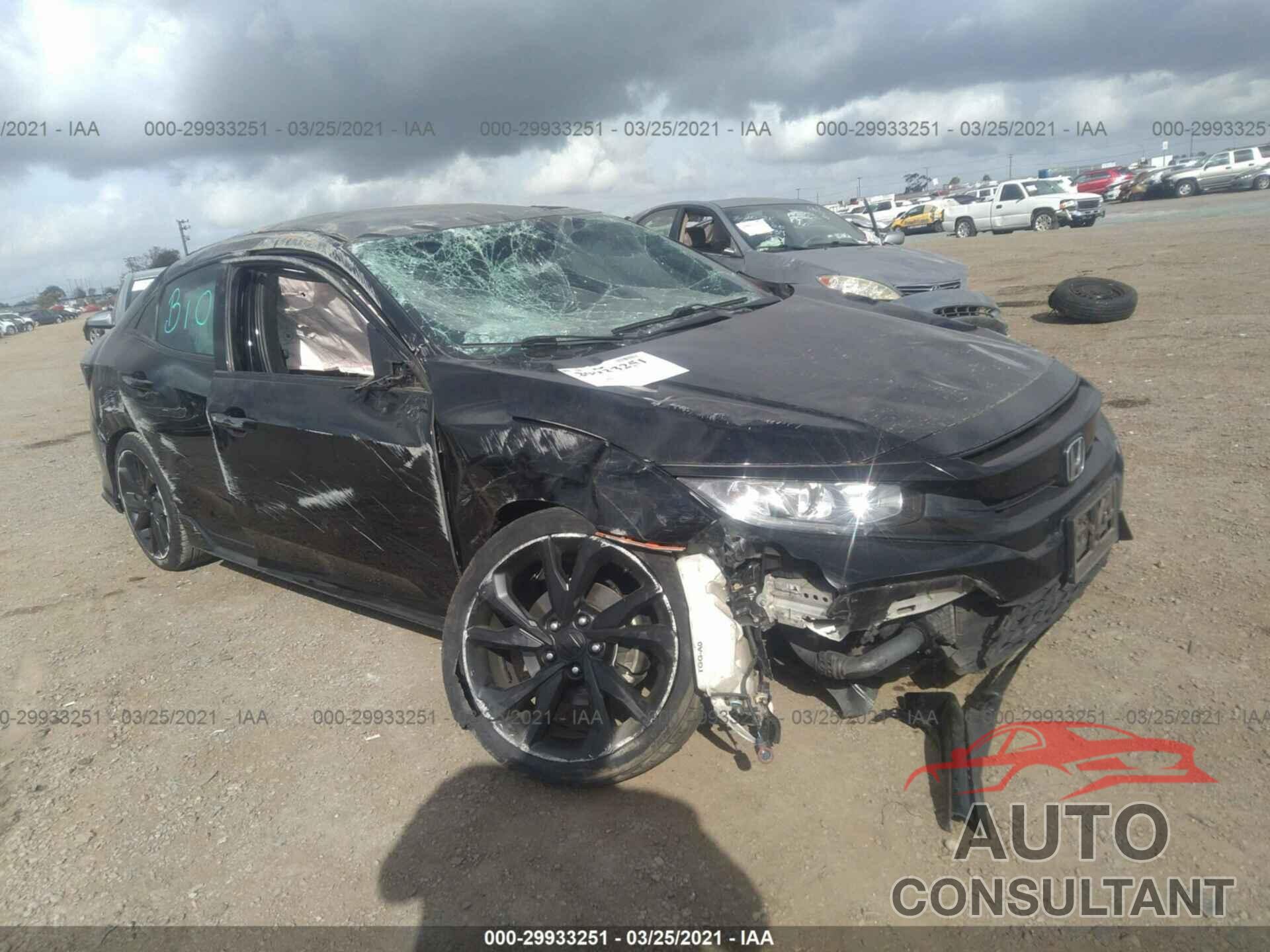HONDA CIVIC HATCHBACK 2017 - SHHFK7H49HU404608