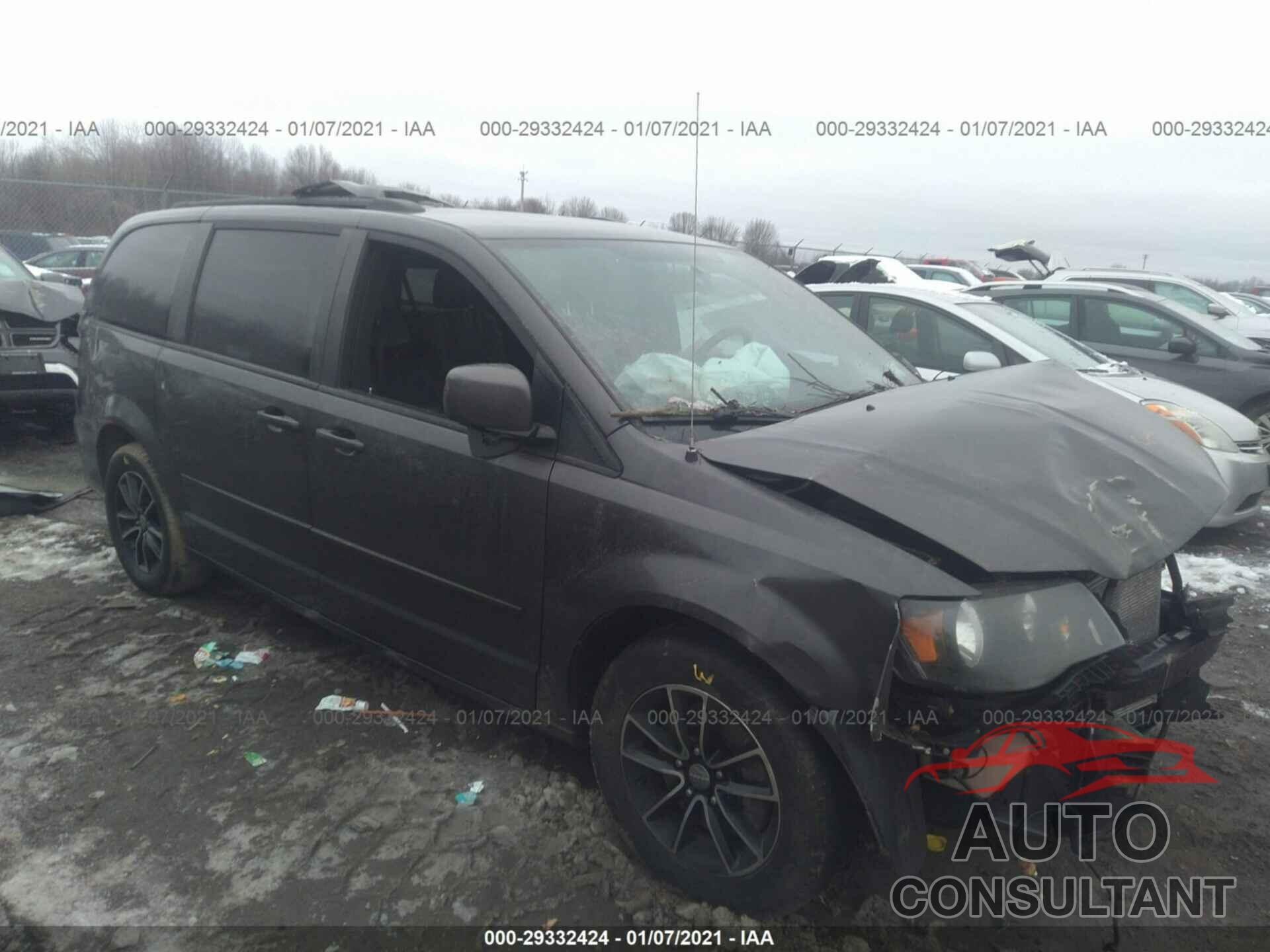 DODGE GRAND CARAVAN 2017 - 2C4RDGEG6HR686542