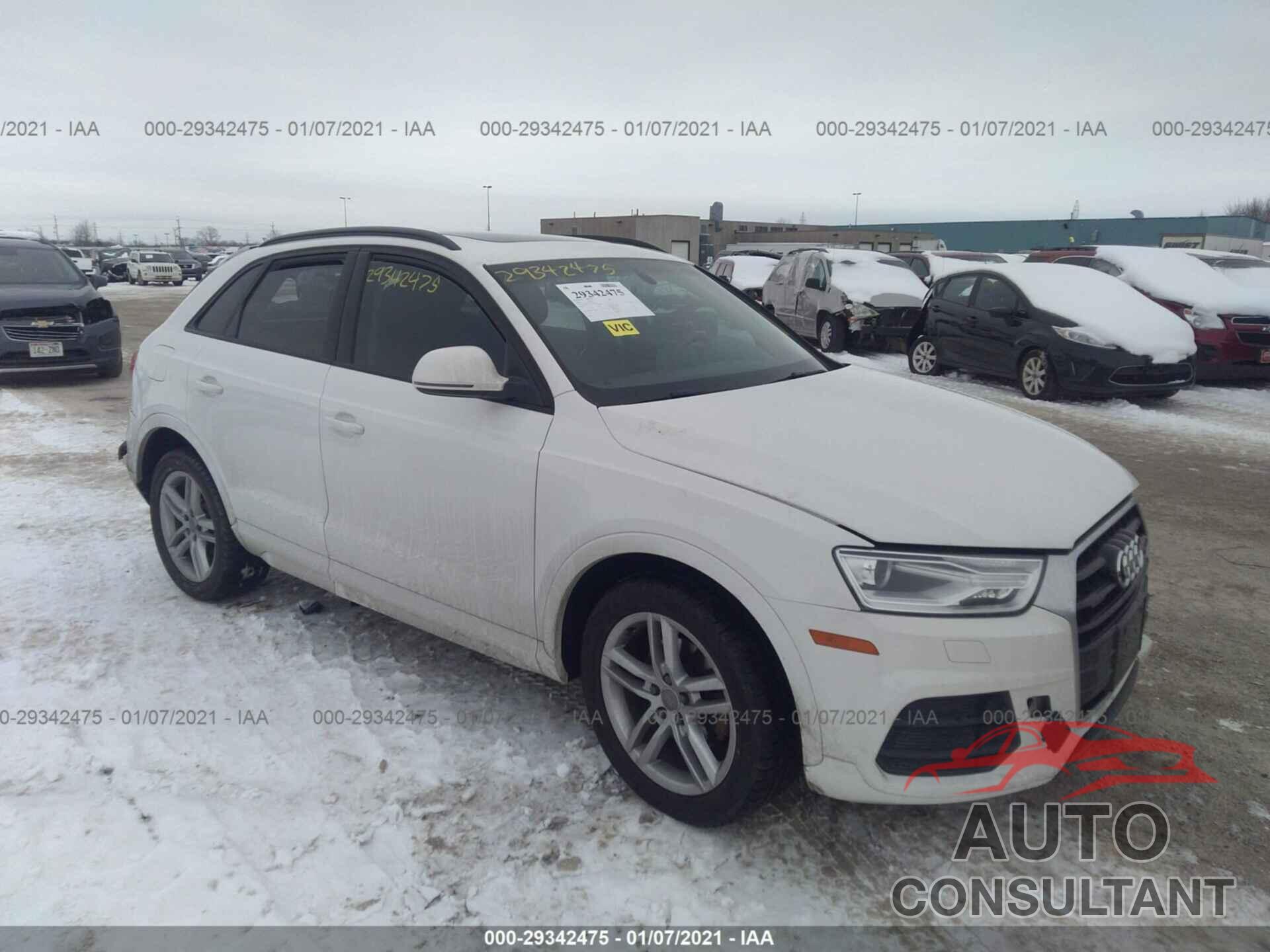 AUDI Q3 2016 - WA1EFCFS2GR012441