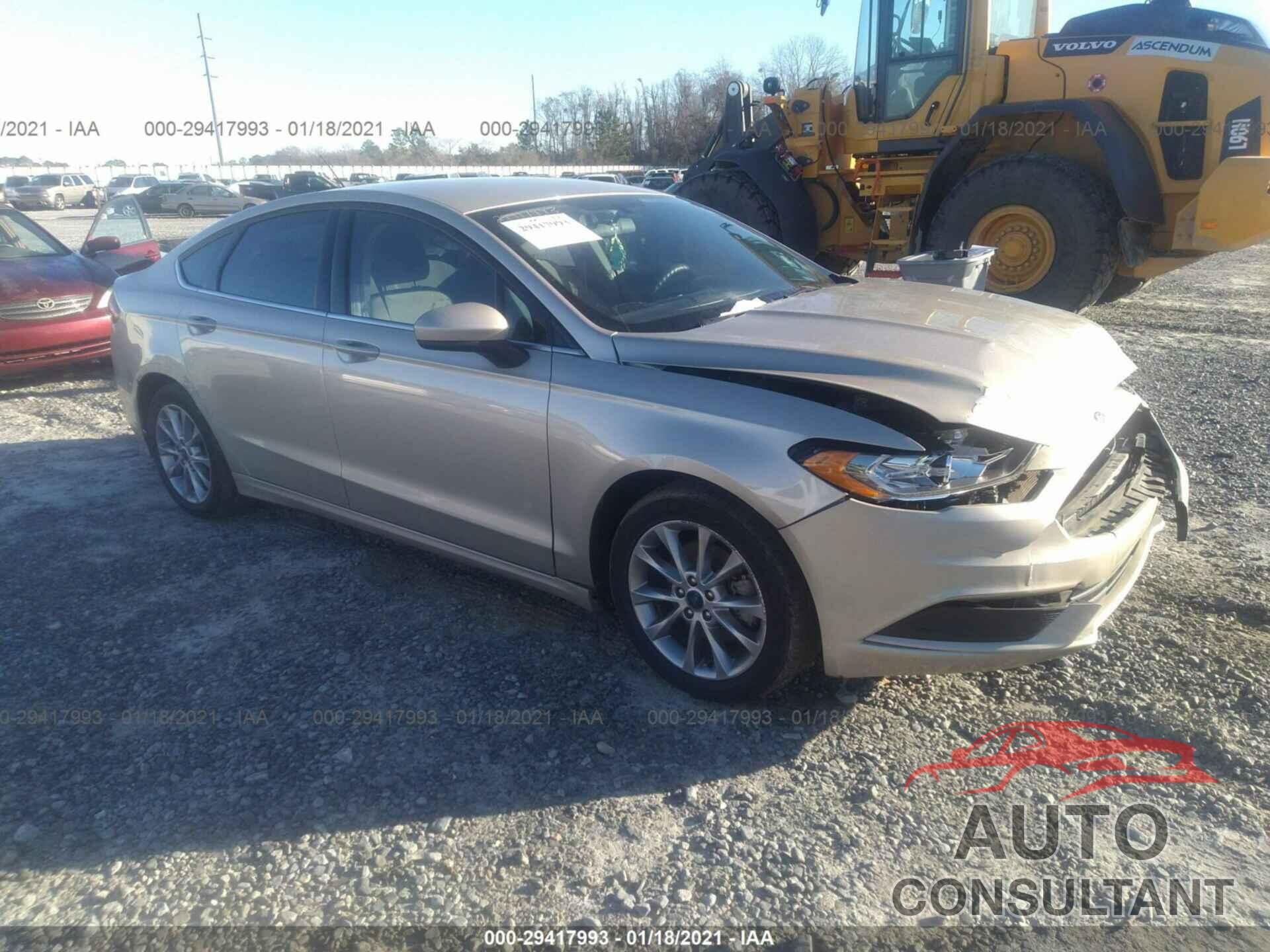 FORD FUSION 2017 - 3FA6P0H79HR332530