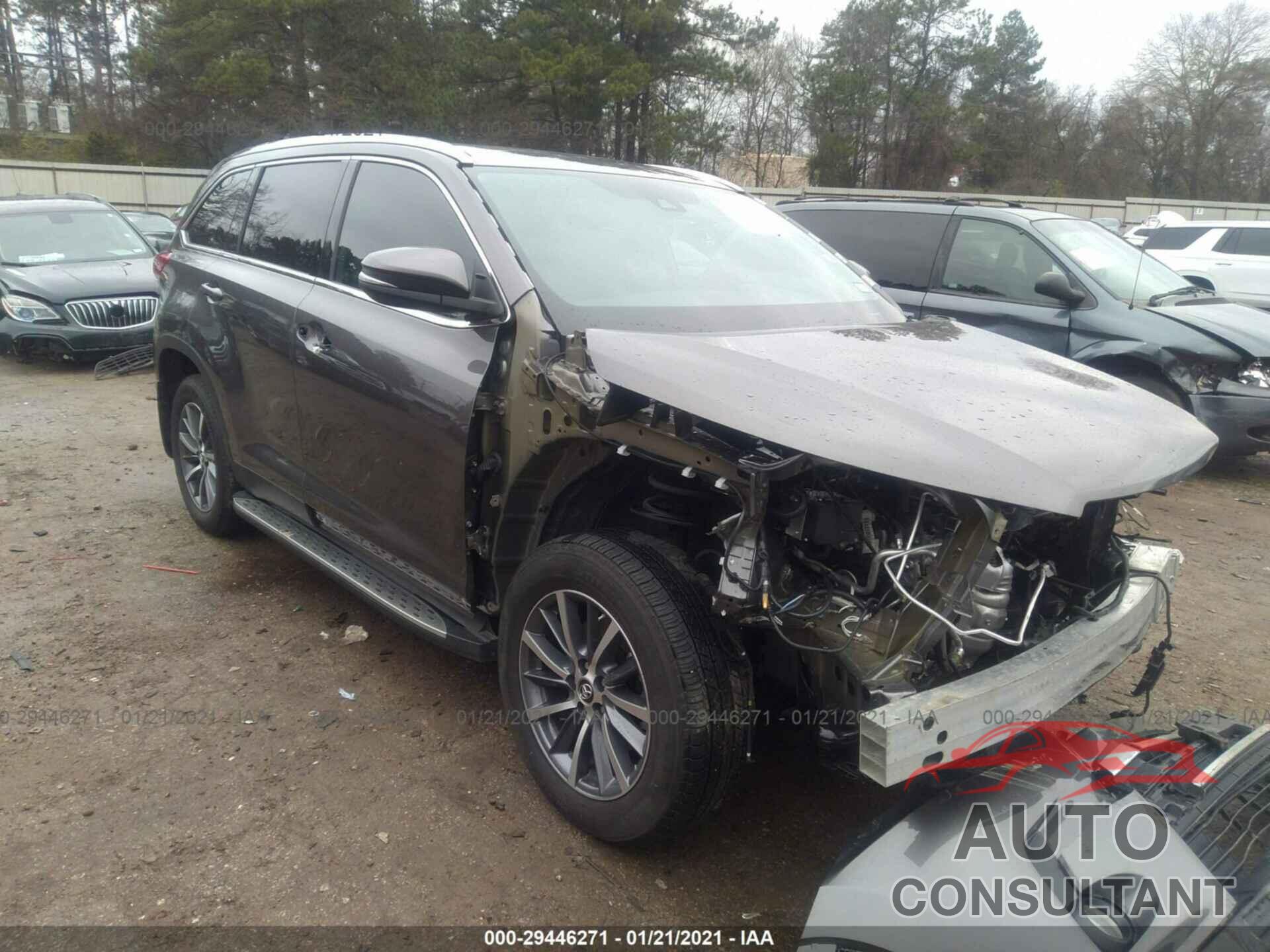 TOYOTA HIGHLANDER 2019 - 5TDKZRFHXKS554064