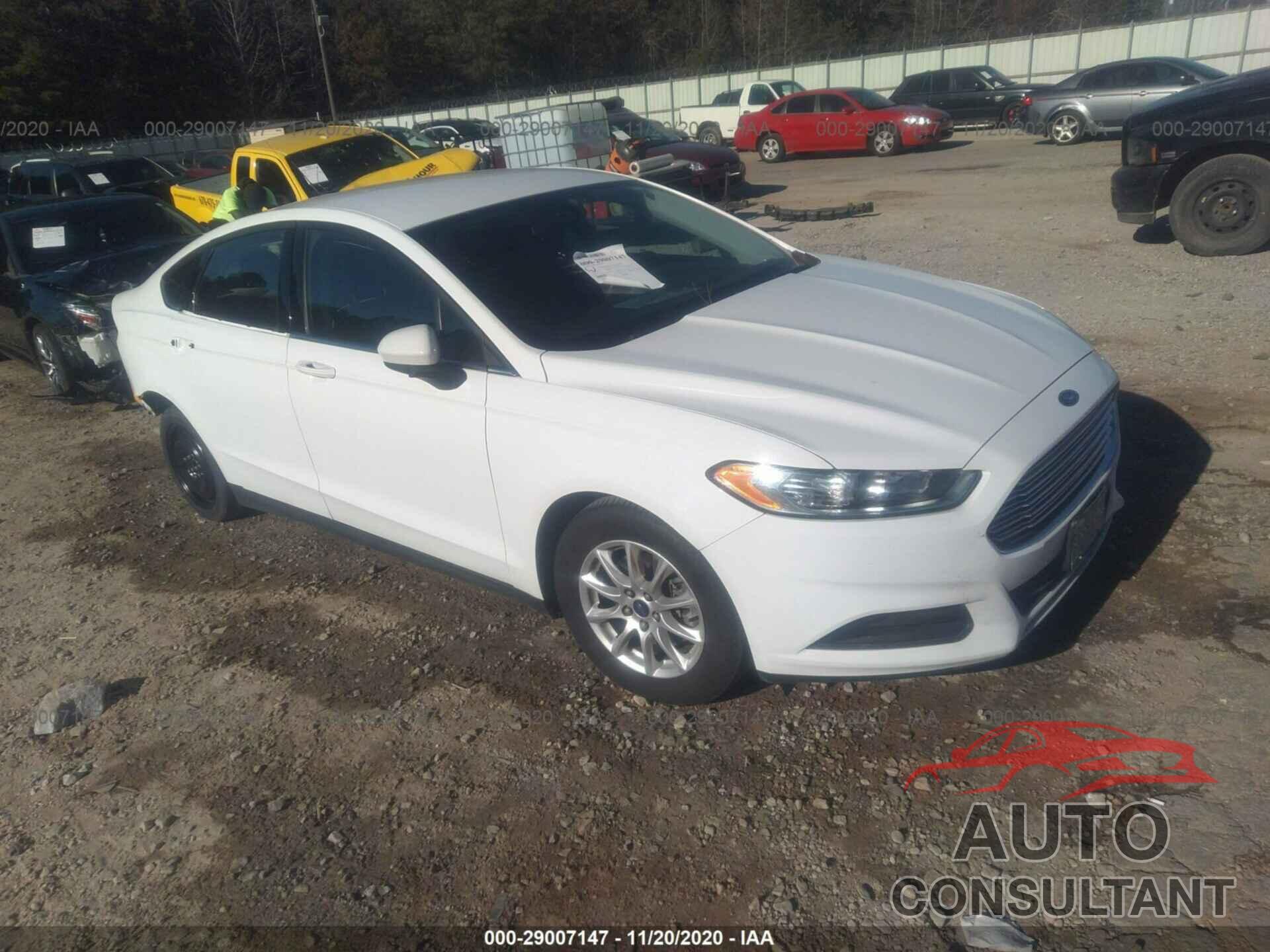 FORD FUSION 2016 - 1FA6P0G71G5110938
