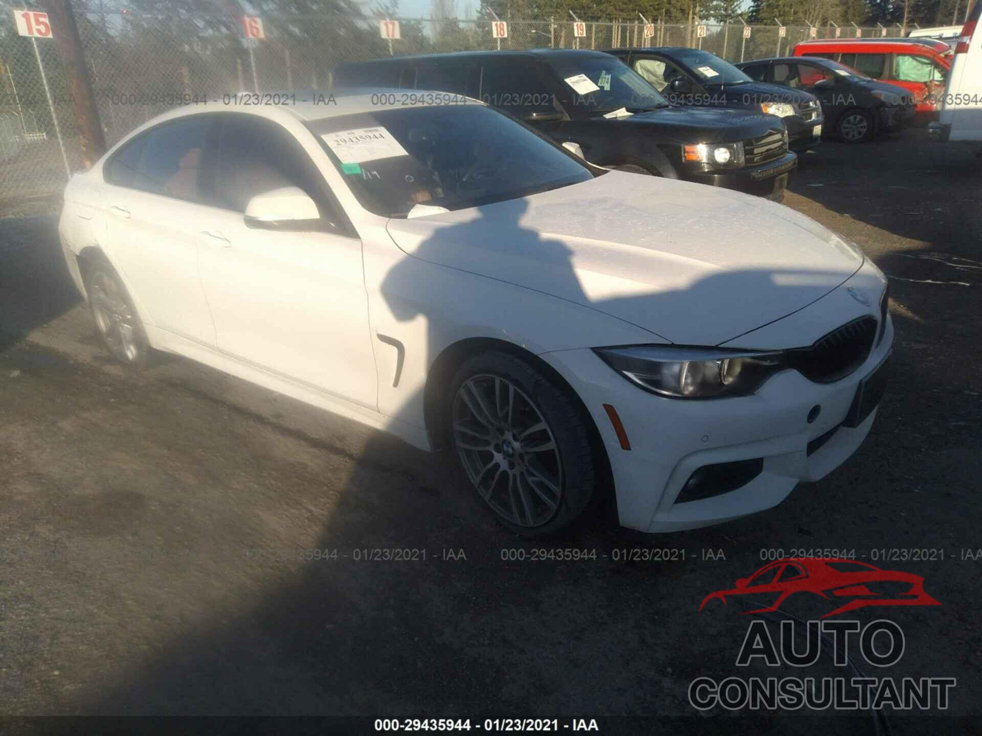 BMW 4 SERIES 2018 - WBA4J3C52JBG91089