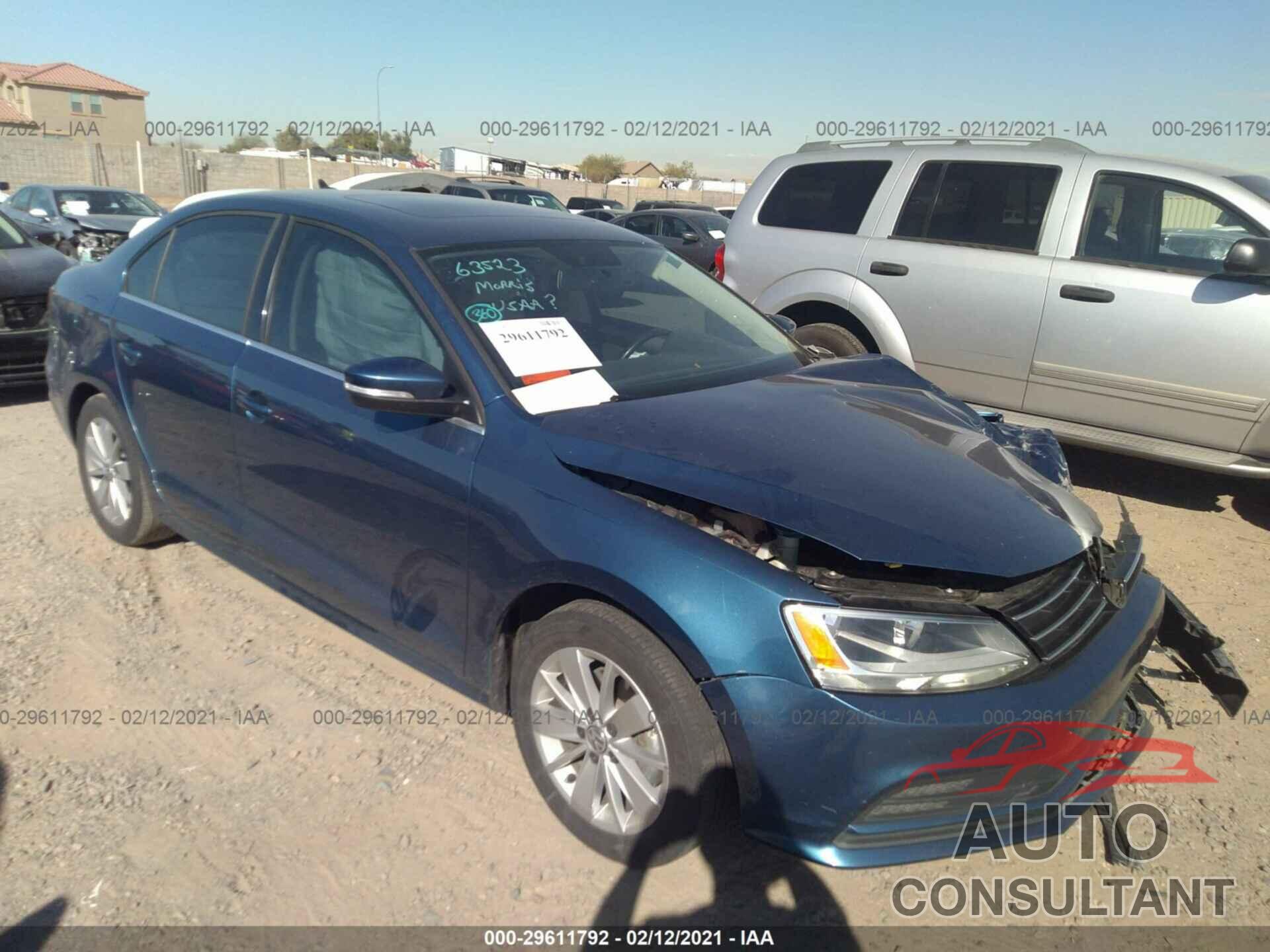 VOLKSWAGEN JETTA SEDAN 2016 - 3VWD67AJ4GM255061