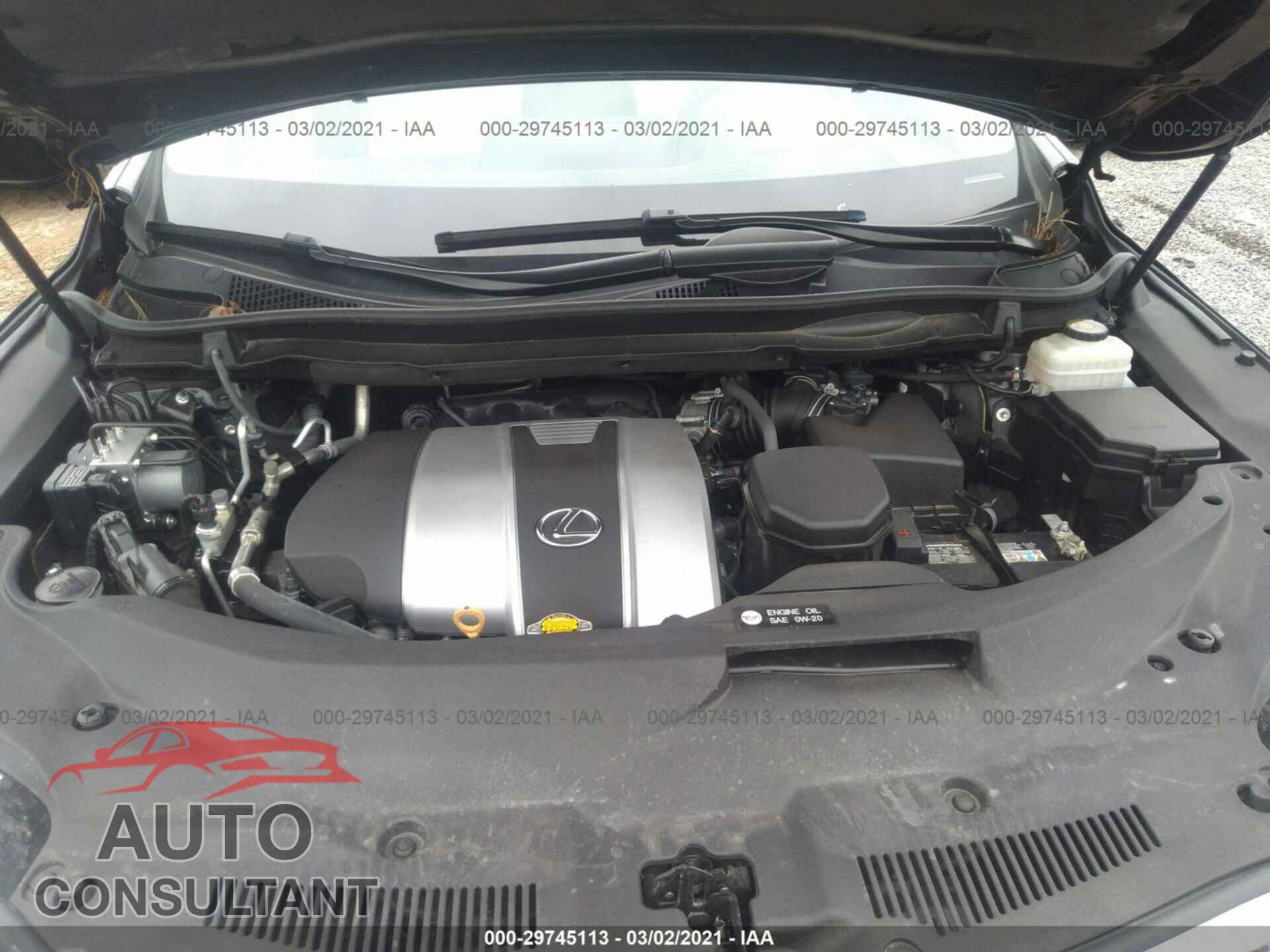 LEXUS RX 2017 - 2T2BZMCA1HC077709