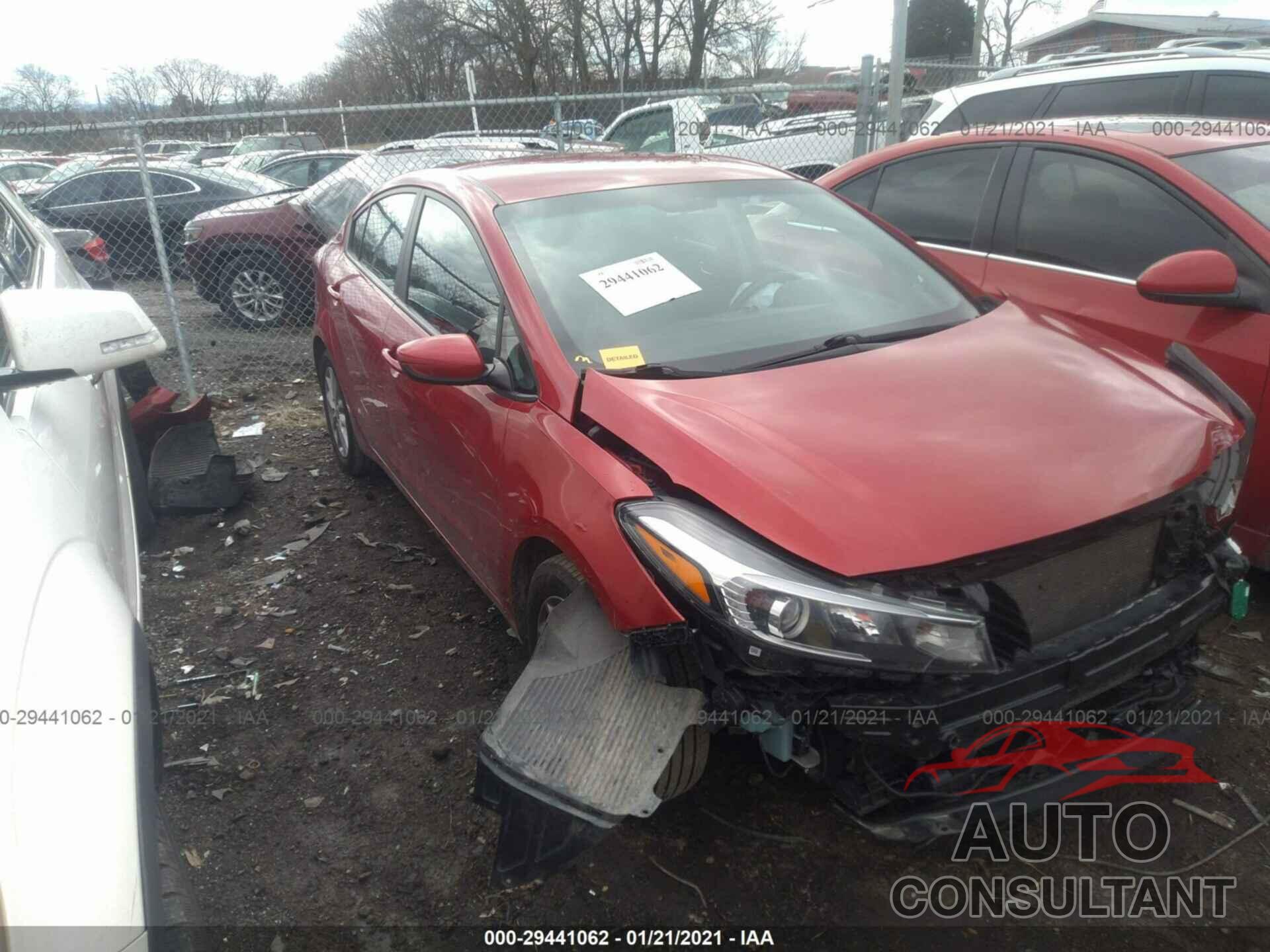 KIA FORTE 2017 - 3KPFL4A76HE036394