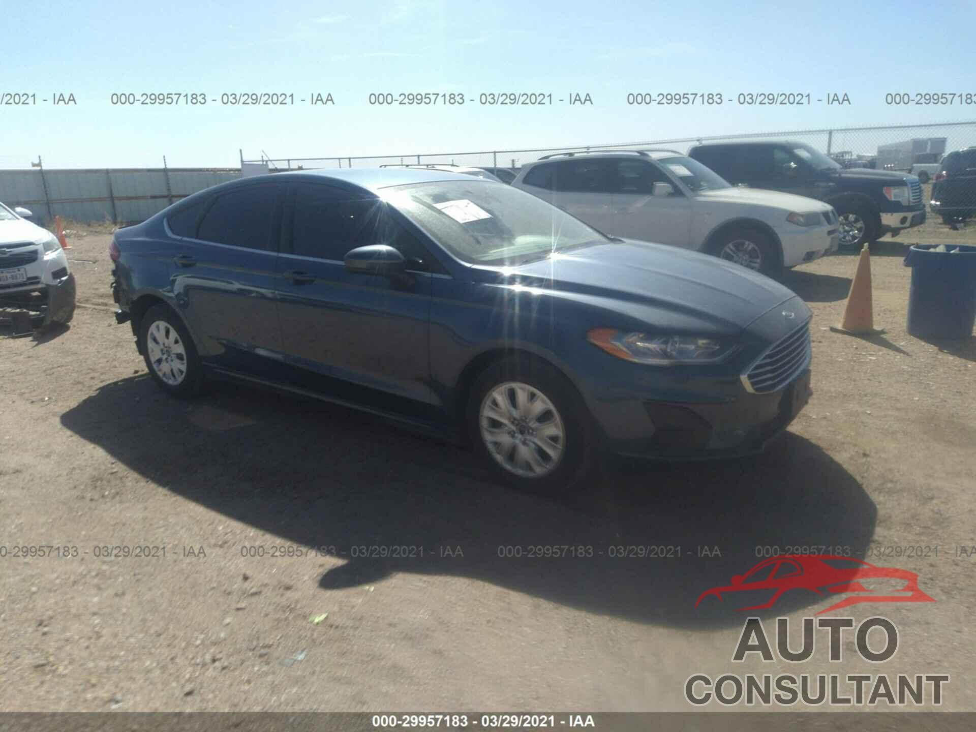 FORD FUSION 2019 - 3FA6P0G78KR275603
