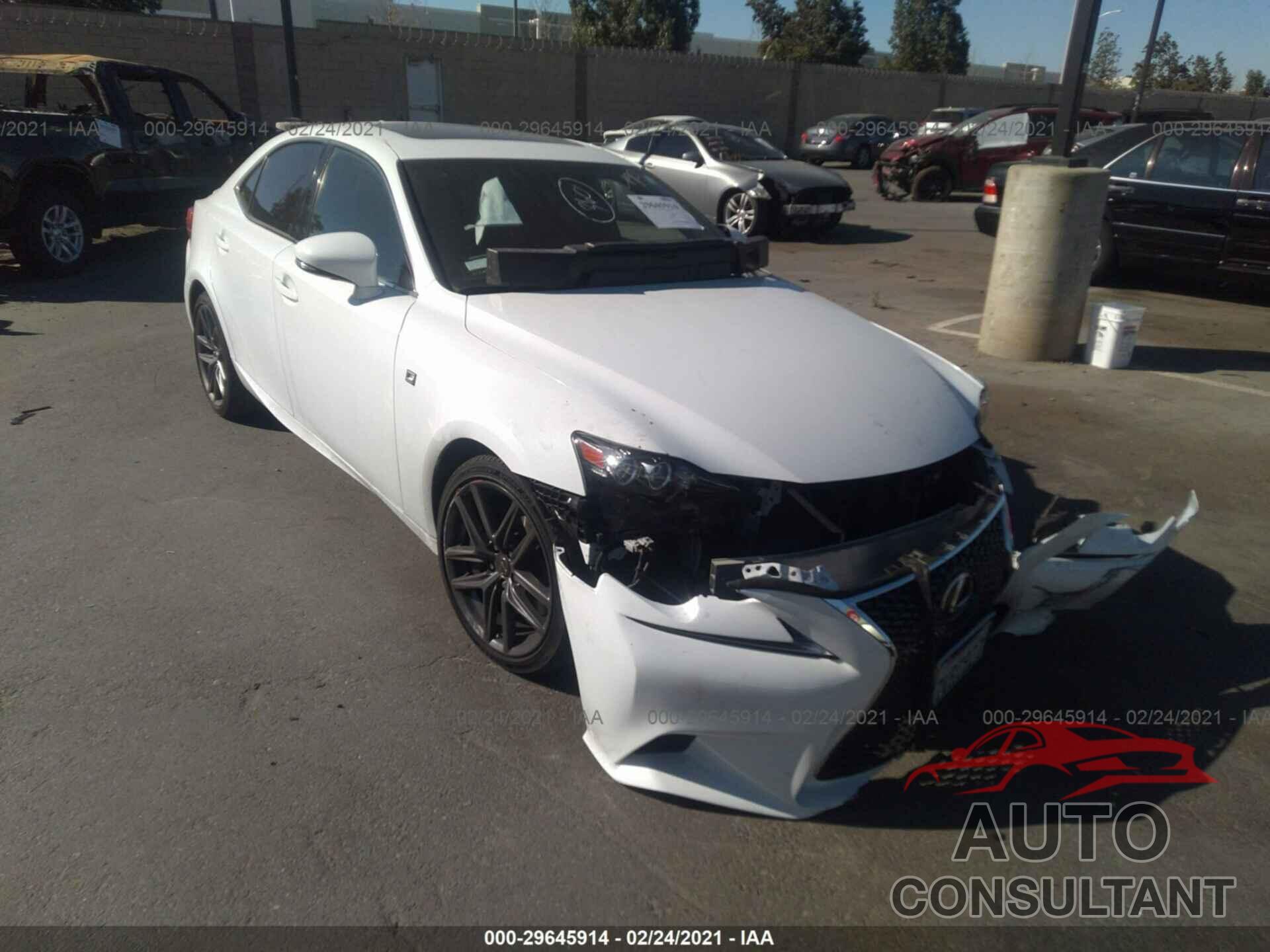 LEXUS IS 200T 2016 - JTHBA1D2XG5036782