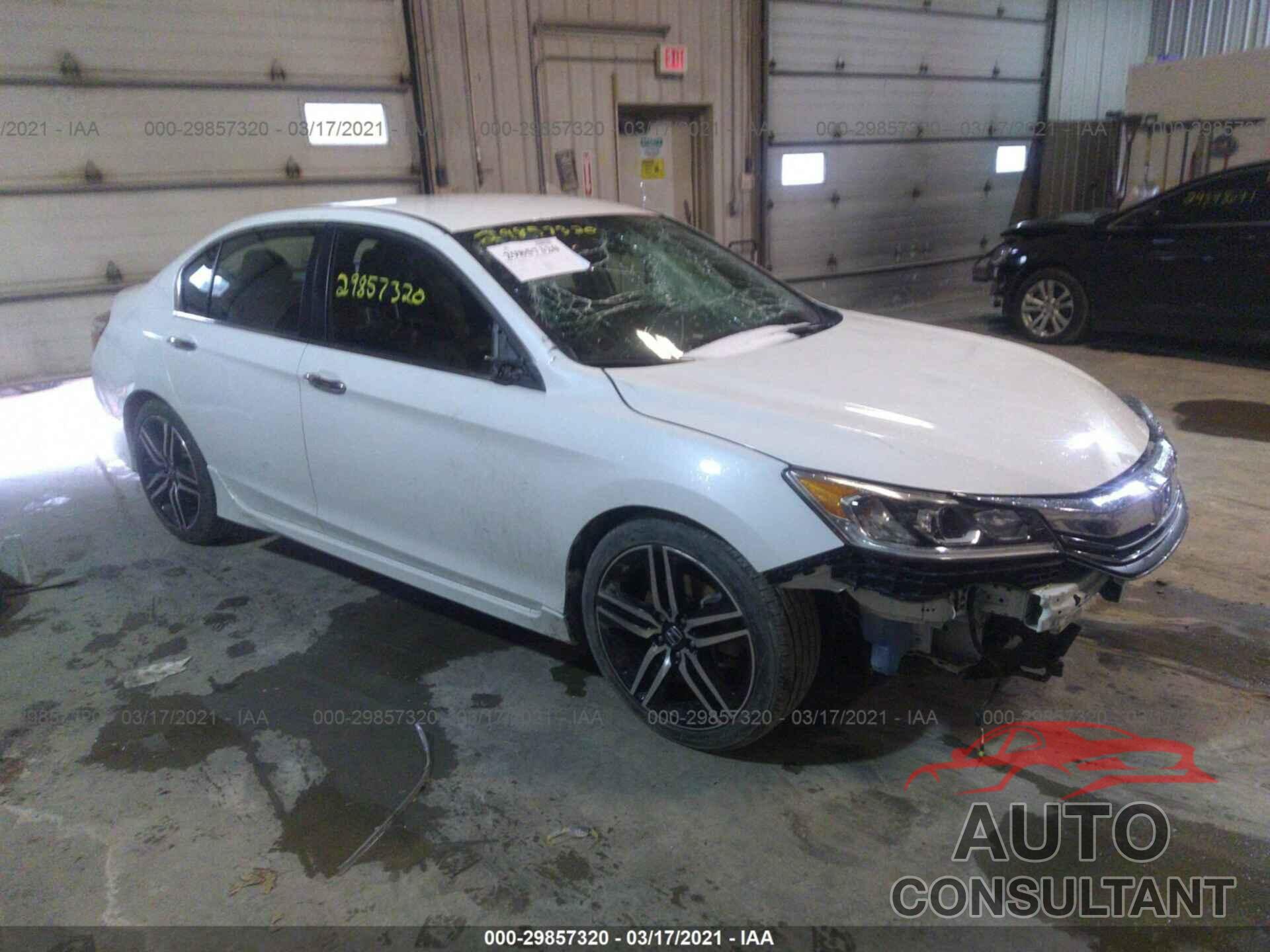 HONDA ACCORD SEDAN 2016 - 1HGCR2F5XGA244049