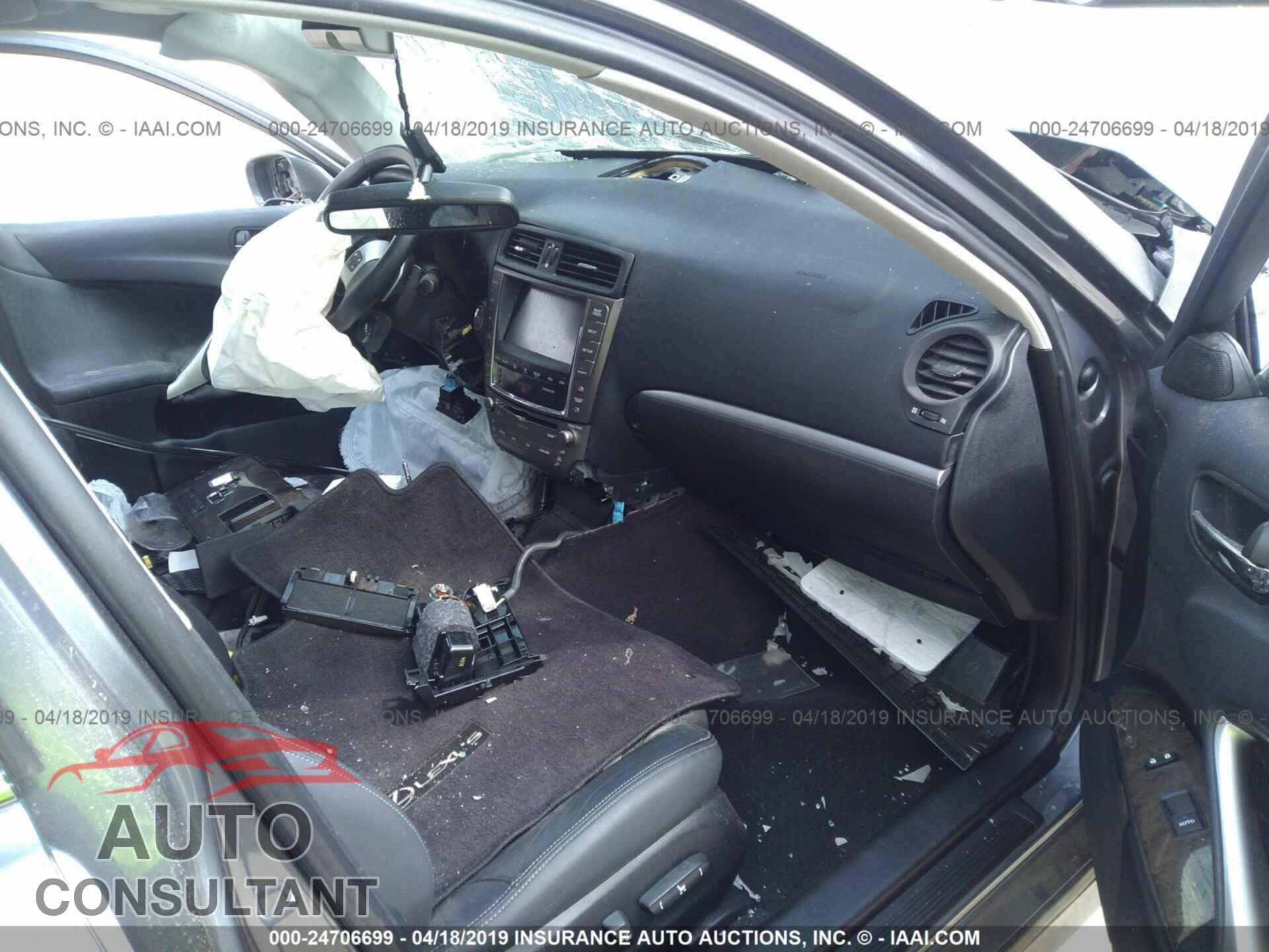 LEXUS IS 250 2012 - JTHBF5C27C2102405