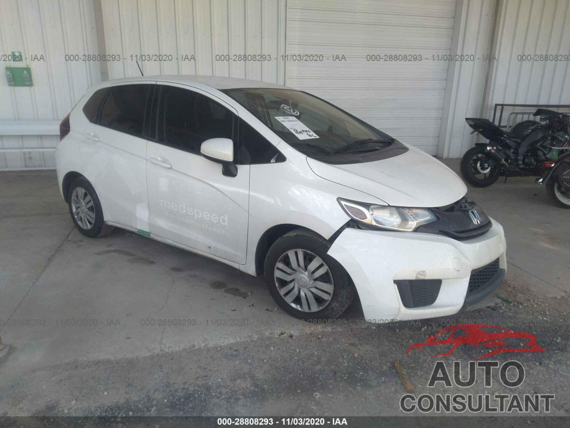 HONDA FIT 2016 - JHMGK5H5XGX031617