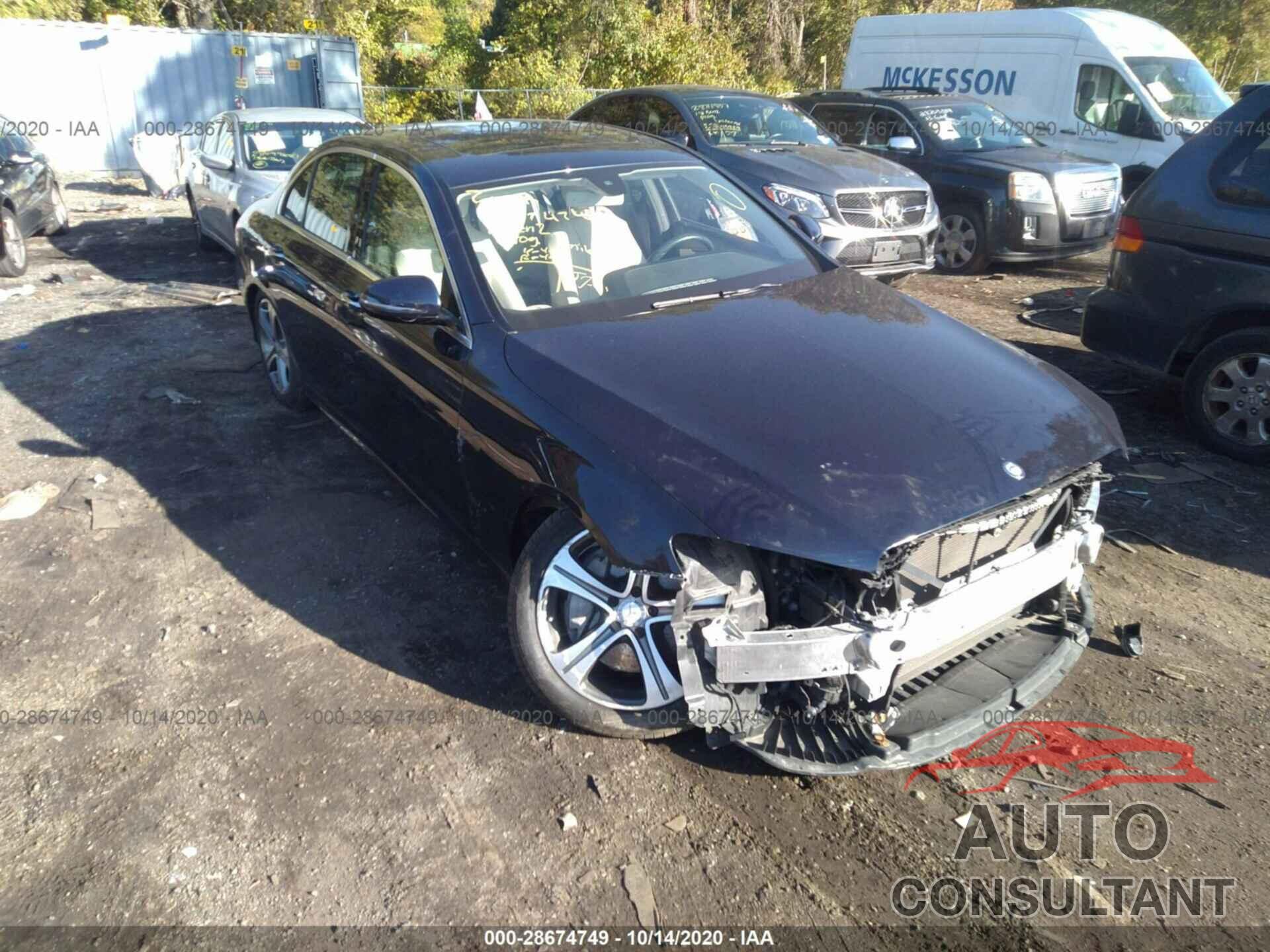 MERCEDES-BENZ E-CLASS 2017 - WDDZF4KB0HA220813
