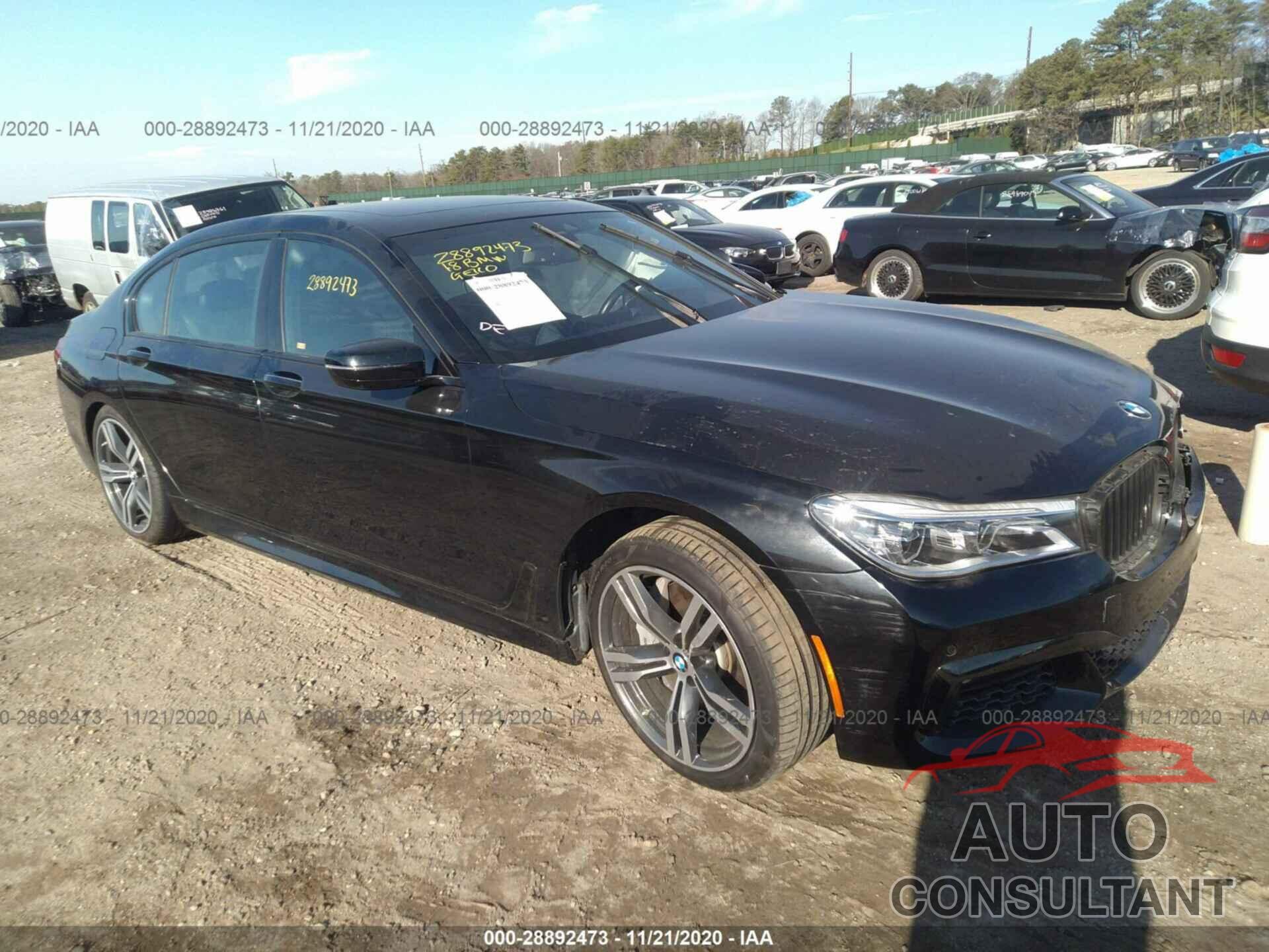 BMW 7 SERIES 2018 - WBA7F0C56JGM22381