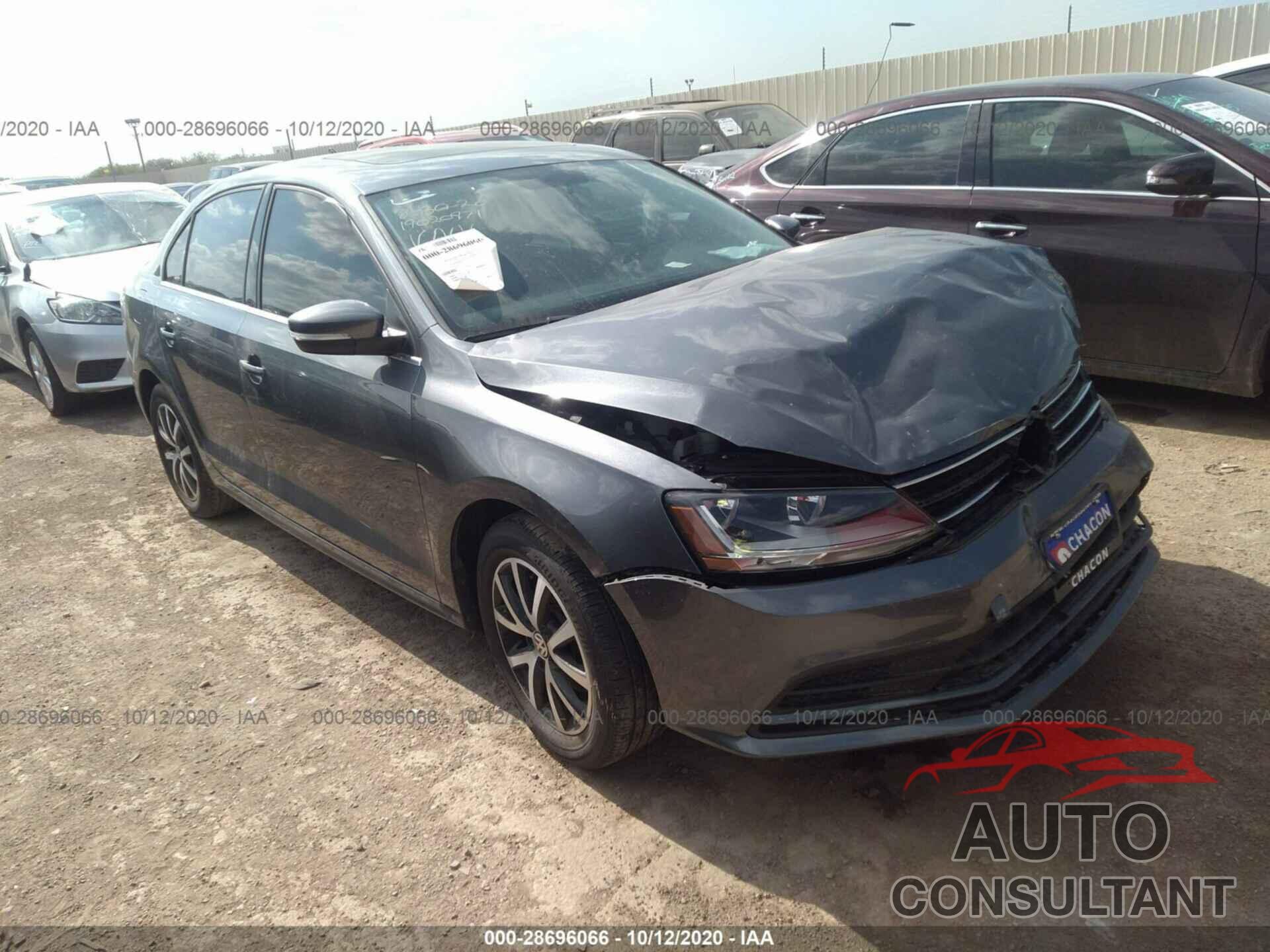 VOLKSWAGEN JETTA 2017 - 3VWDB7AJ0HM273537