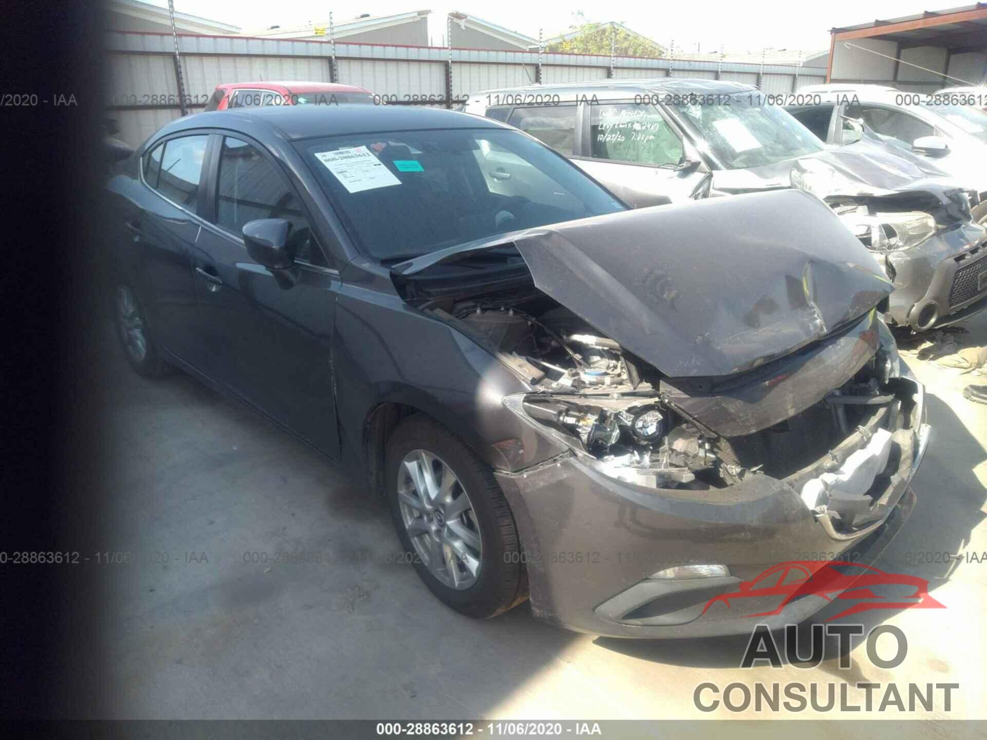 MAZDA MAZDA3 2016 - JM1BM1U72G1307944