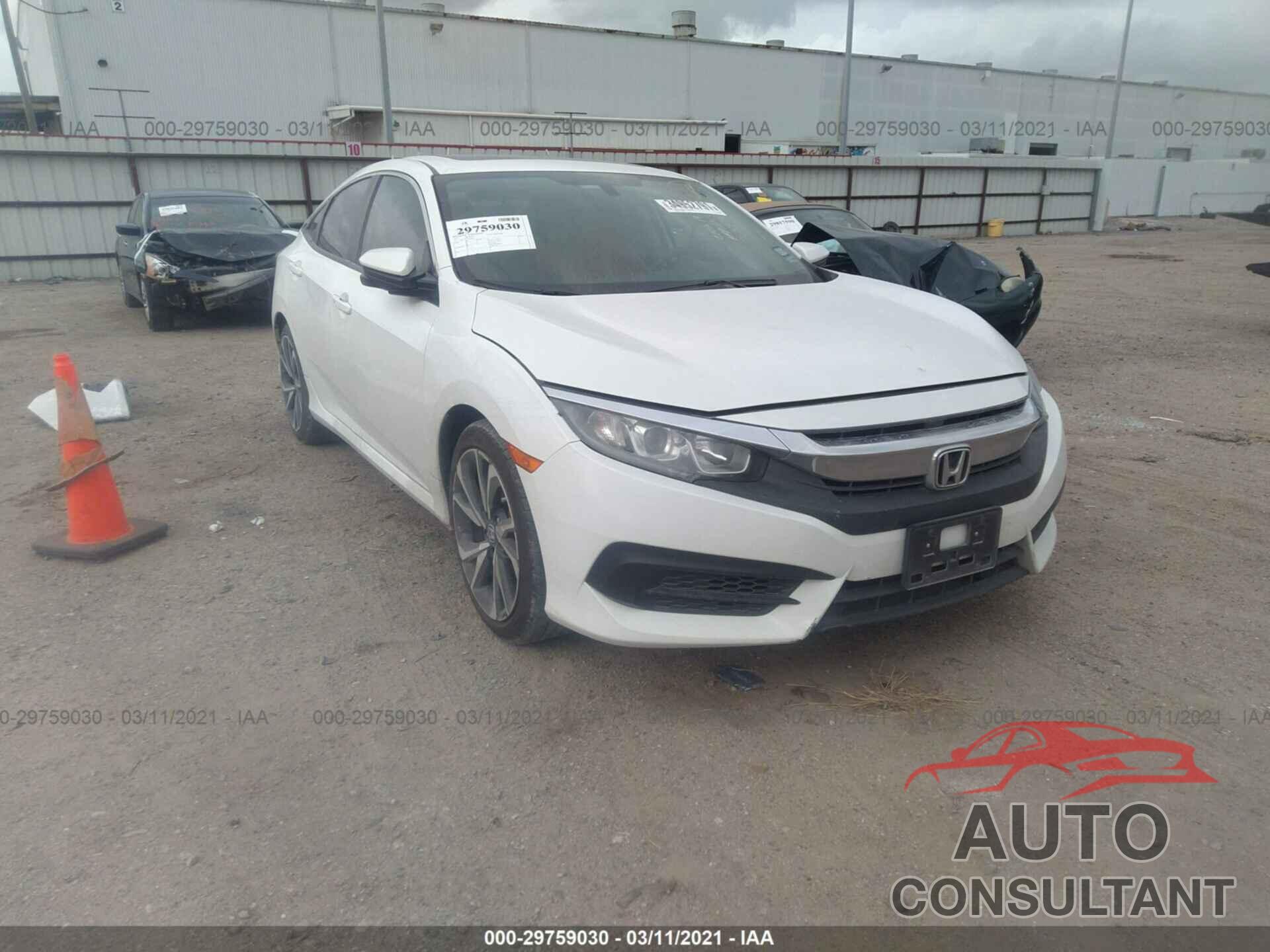 HONDA CIVIC SEDAN 2017 - 19XFC2F77HE004163