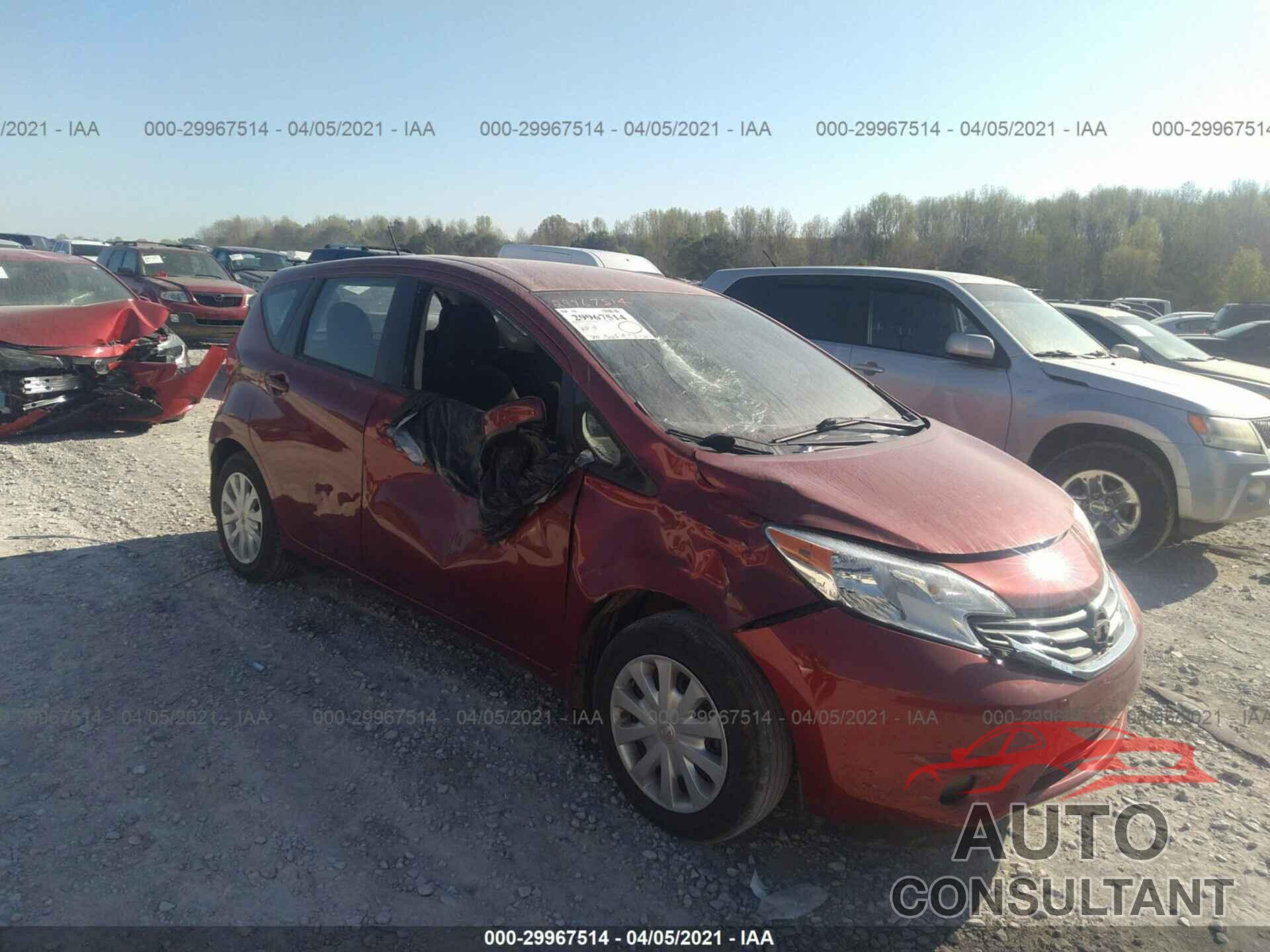 NISSAN VERSA NOTE 2016 - 3N1CE2CP8GL409057