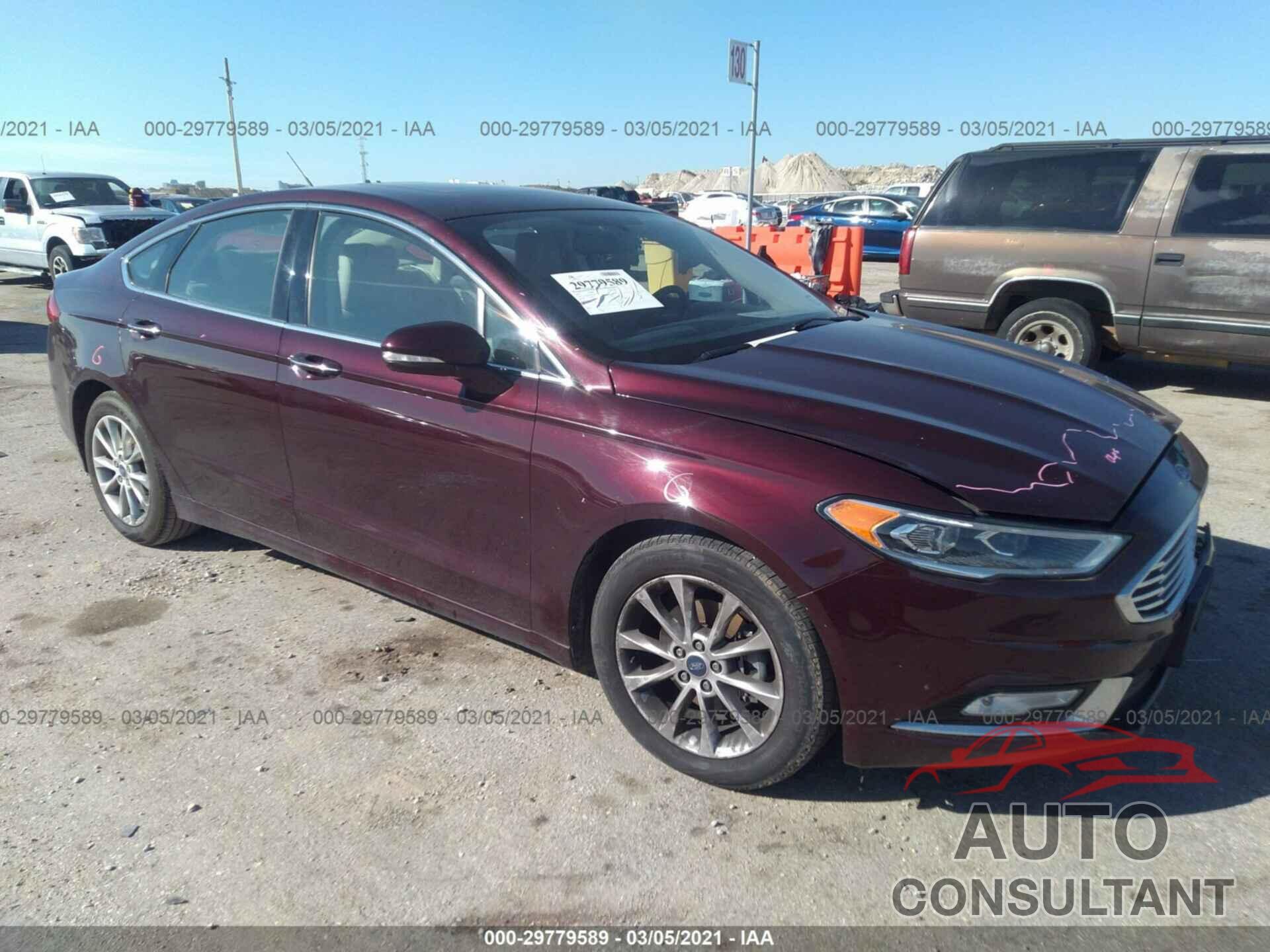FORD FUSION 2017 - 3FA6P0HD1HR129413