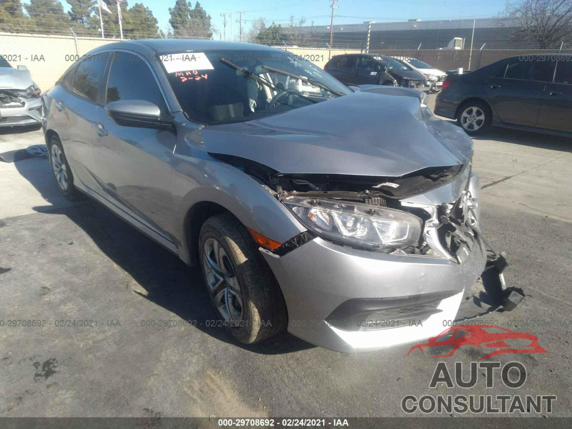 HONDA CIVIC SEDAN 2017 - 19XFC2F55HE222603