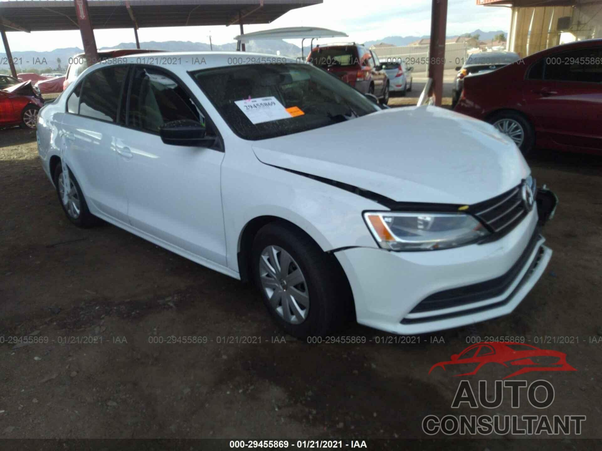 VOLKSWAGEN JETTA SEDAN 2016 - 3VW267AJ2GM318696