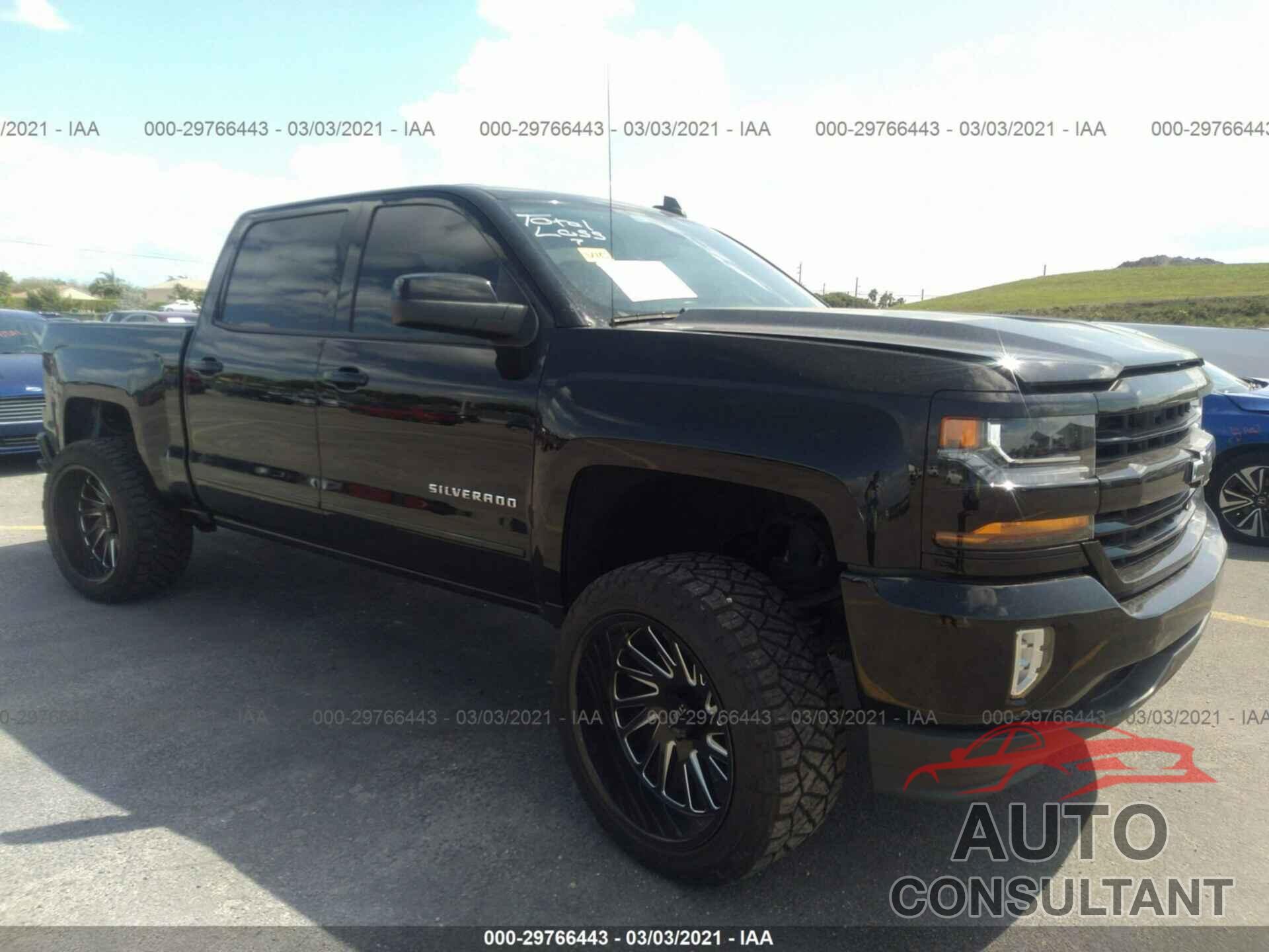 CHEVROLET SILVERADO 1500 2018 - 3GCUCRER4JG412231