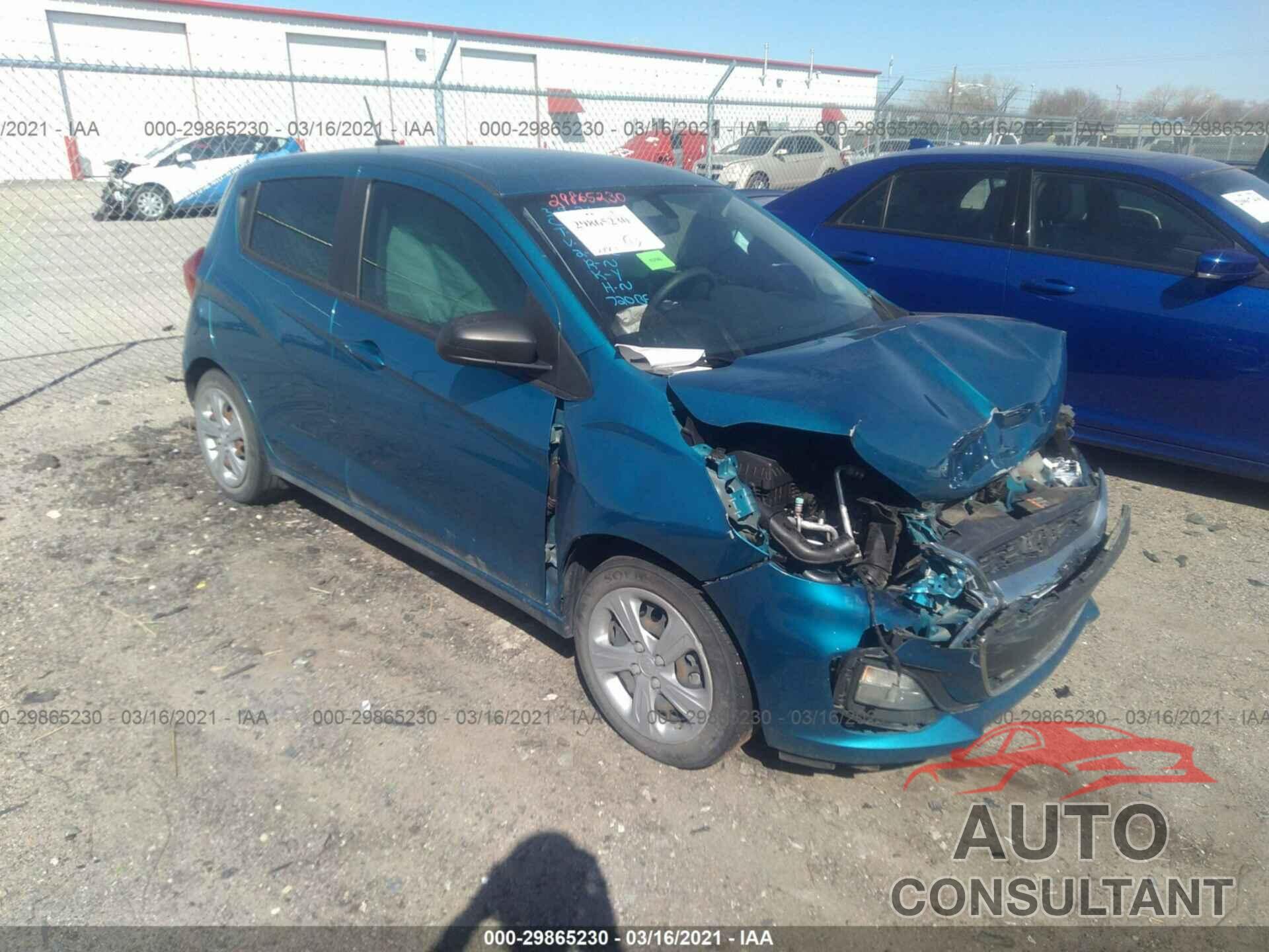 CHEVROLET SPARK 2019 - KL8CB6SA0KC733580