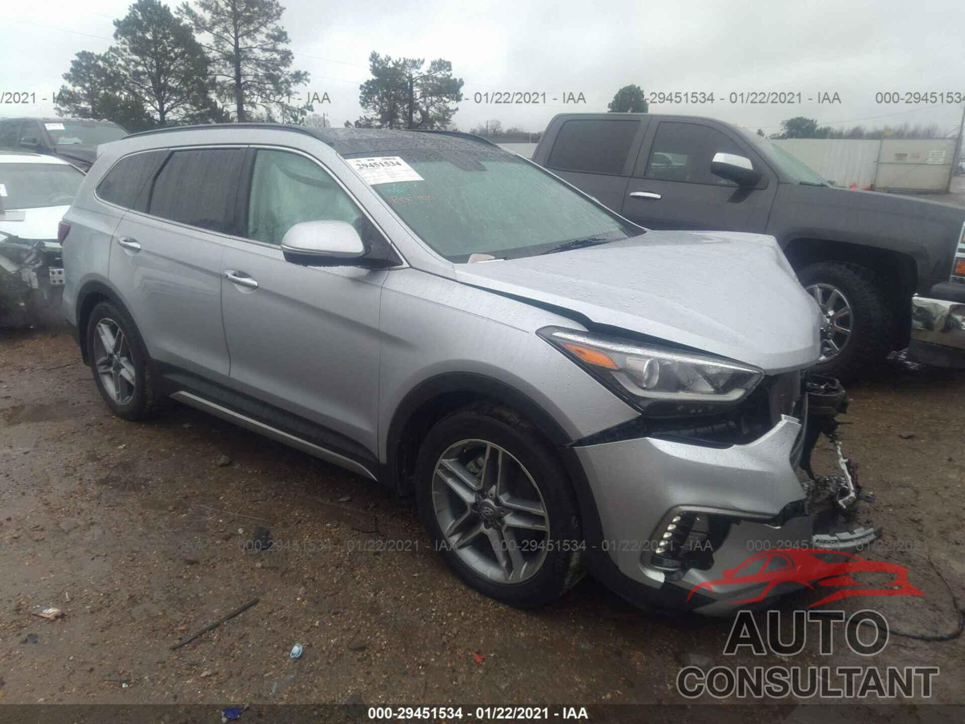 HYUNDAI SANTA FE 2018 - KM8SR4HF9JU273488