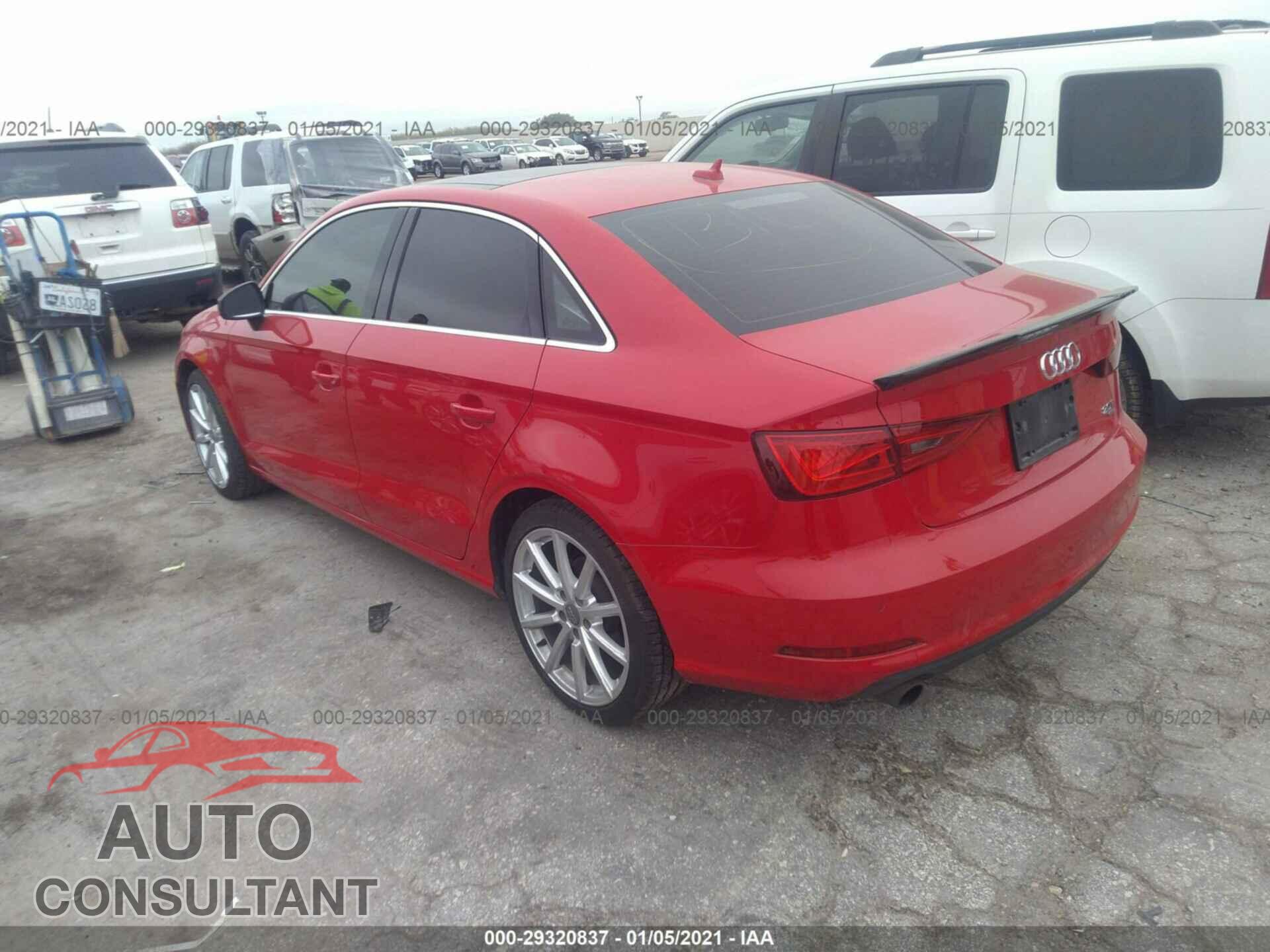 AUDI A3 2015 - WAUEFGFF1F1041276