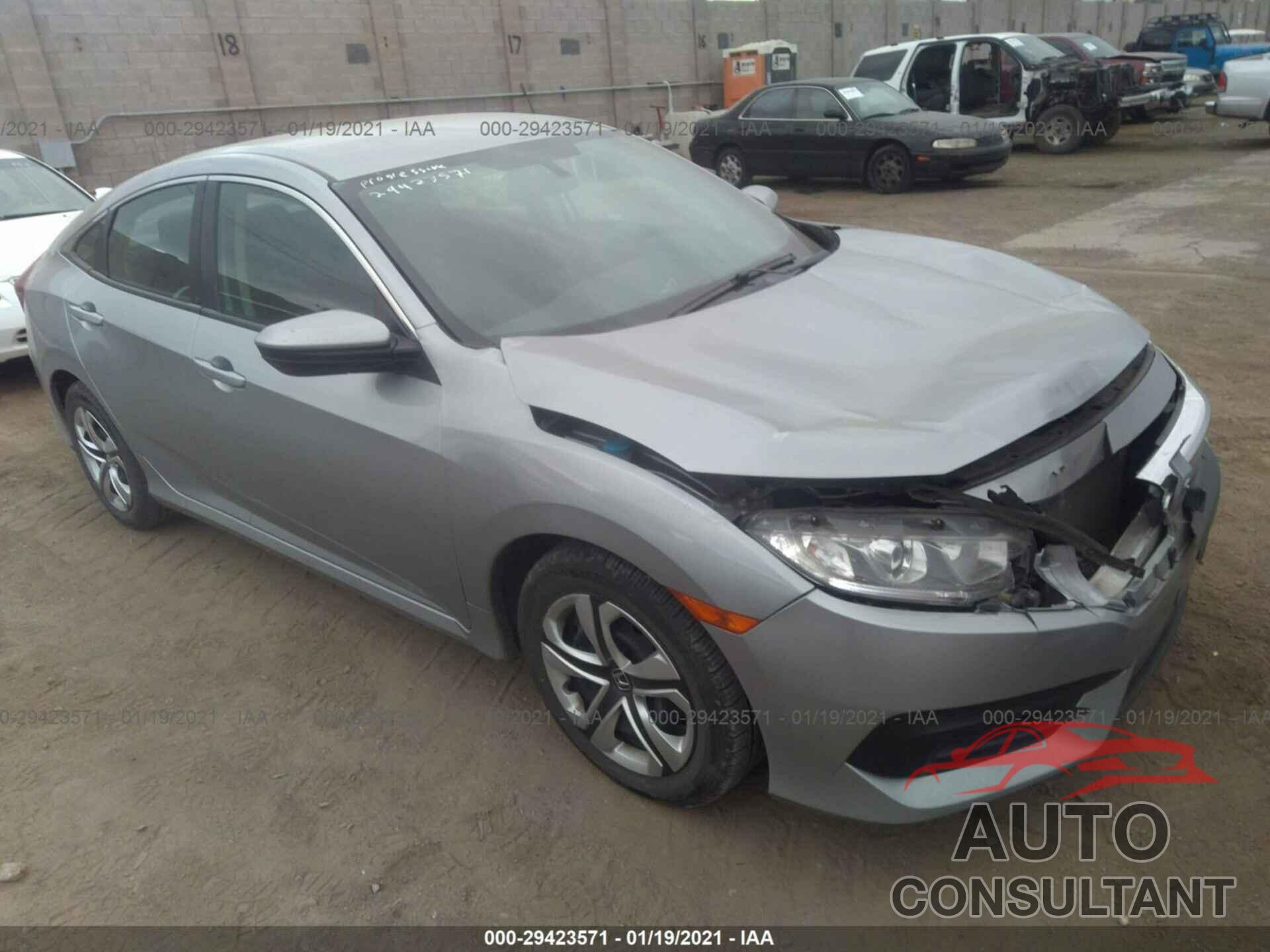 HONDA CIVIC SEDAN 2016 - 19XFC2F53GE089757