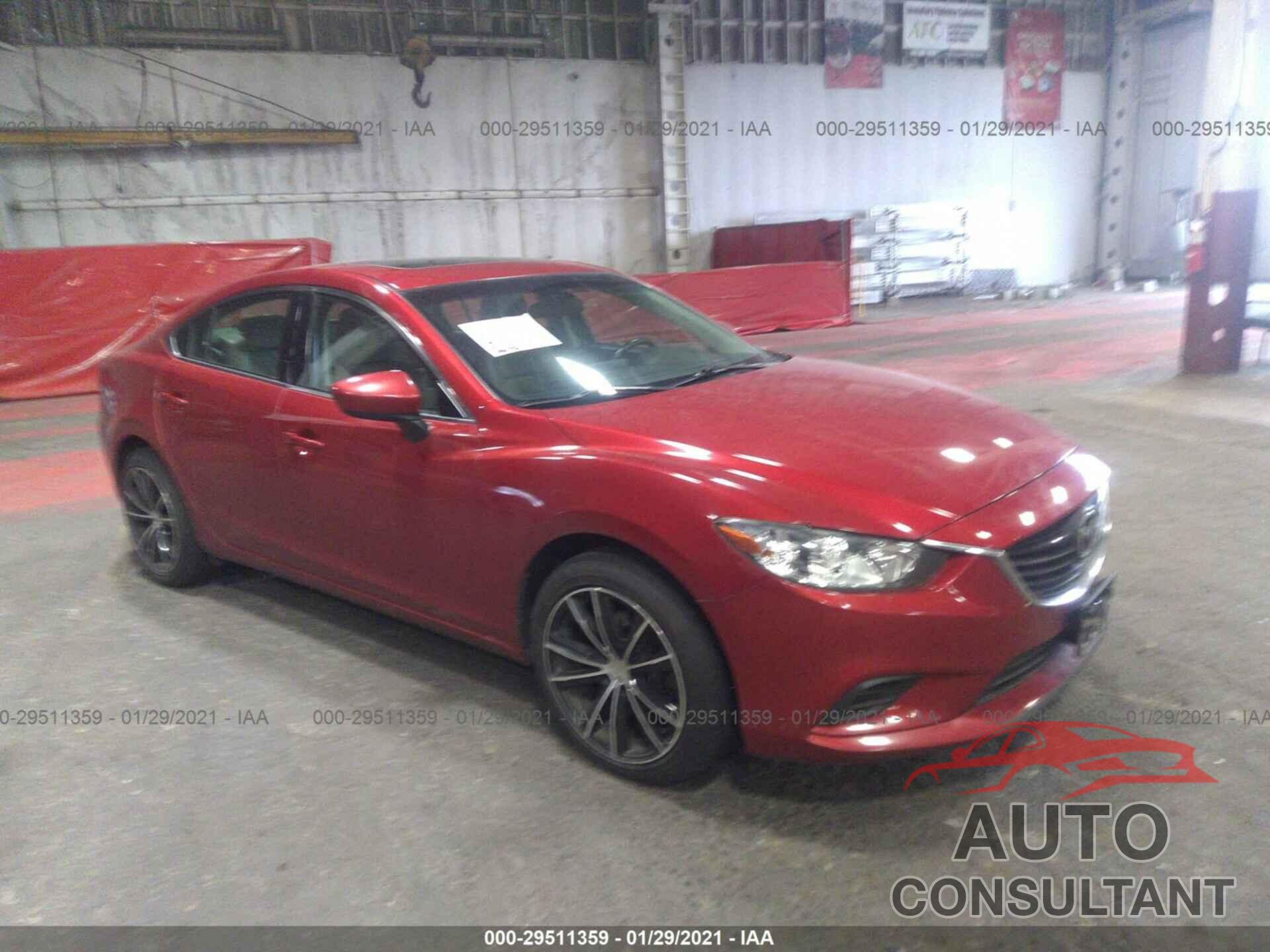 MAZDA MAZDA6 2016 - JM1GJ1V59G1431575