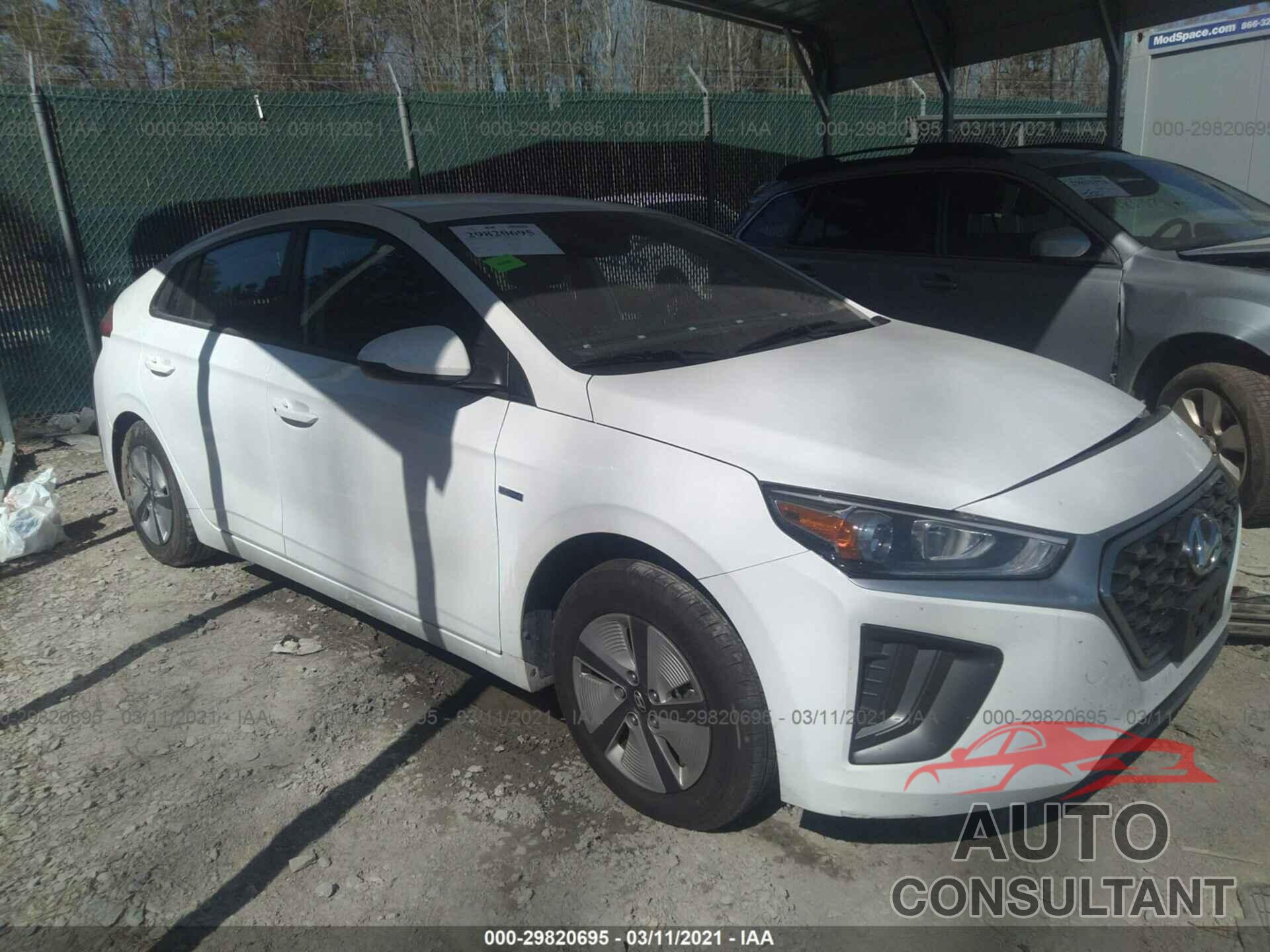 HYUNDAI IONIQ HYBRID 2020 - KMHC65LC3LU211832