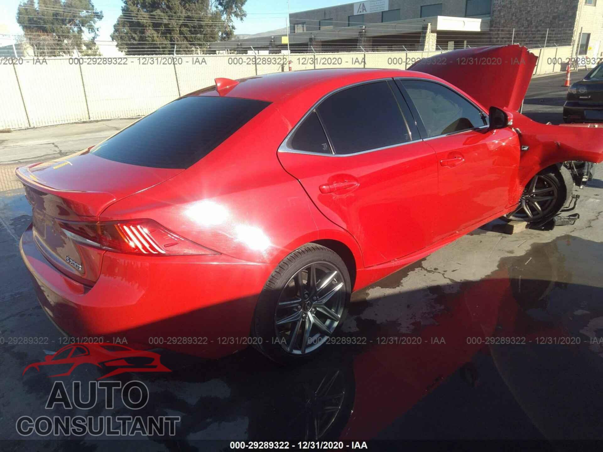 LEXUS IS 2017 - JTHBA1D27H5039253