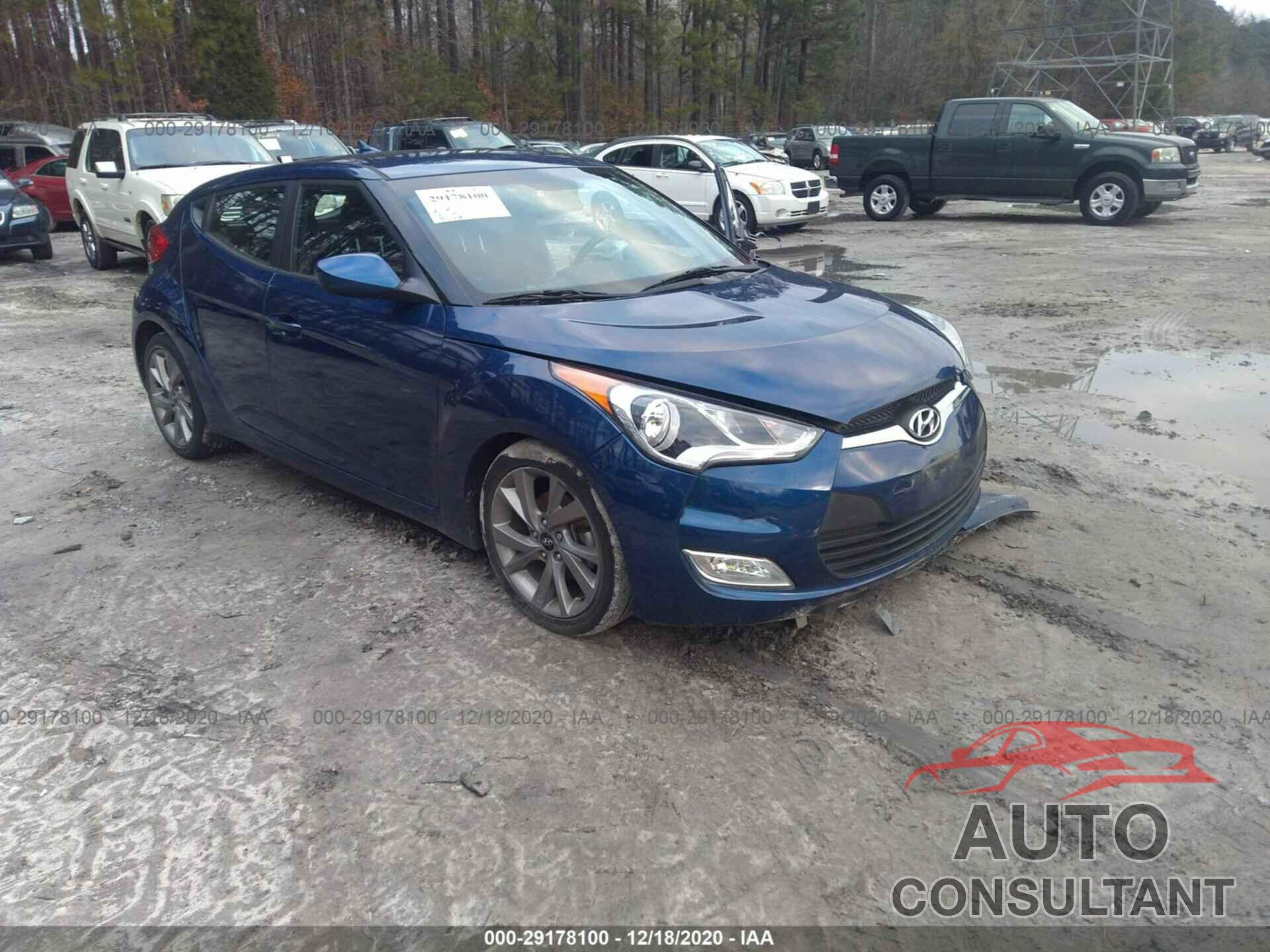 HYUNDAI VELOSTER 2017 - KMHTC6AD5HU312890