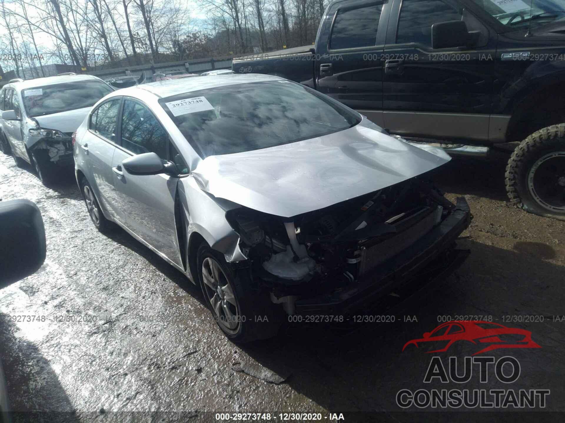 KIA FORTE 2017 - 3KPFK4A71HE120688