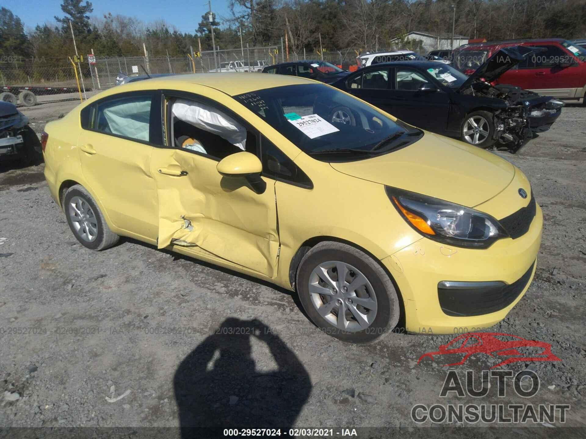 KIA RIO 2016 - KNADM4A35G6569887