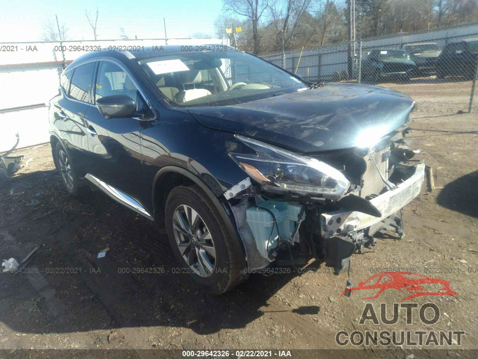 NISSAN MURANO 2018 - 5N1AZ2MG8JN160253