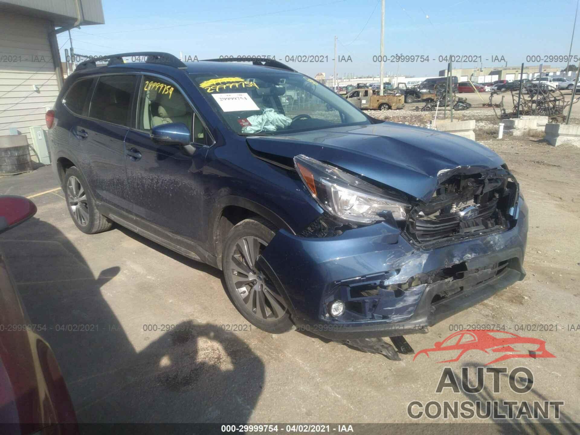 SUBARU ASCENT 2019 - 4S4WMAMD1K3408974