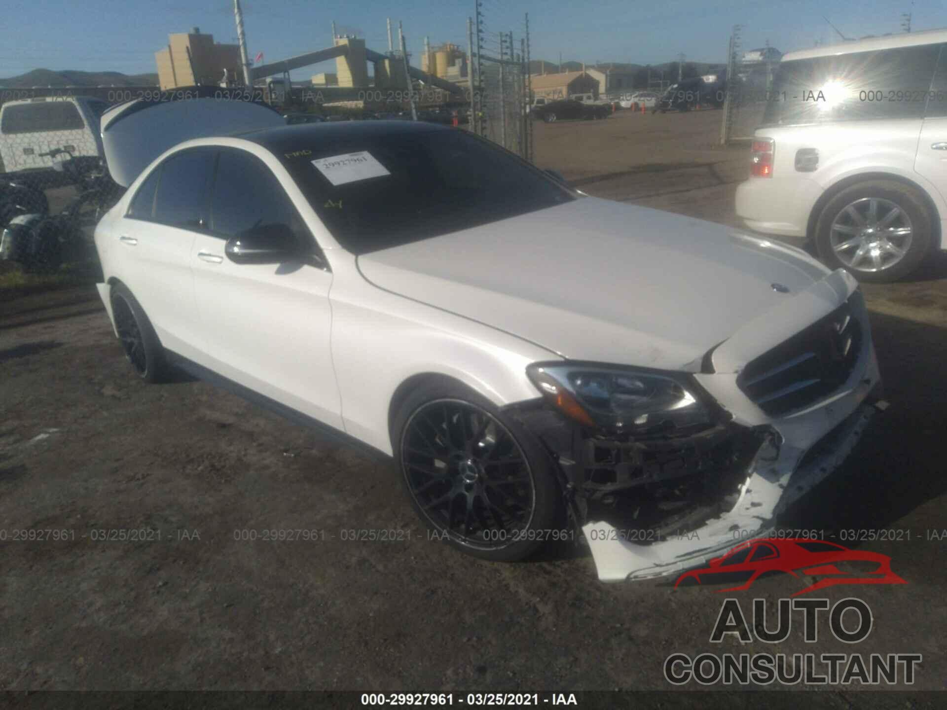 MERCEDES-BENZ C-CLASS 2017 - 55SWF4JB4HU200813